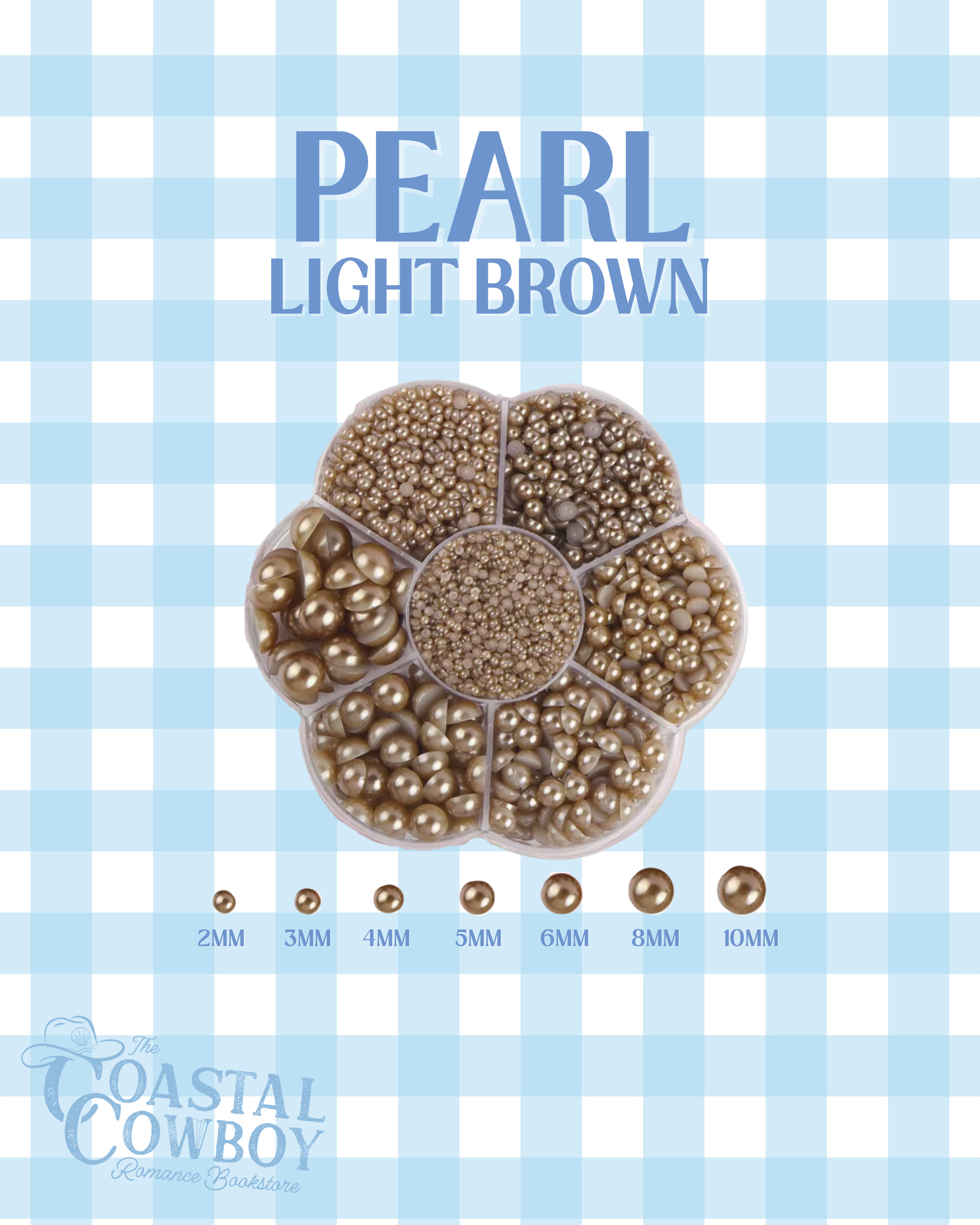 LIGHT BROWN | PEARL GEMS