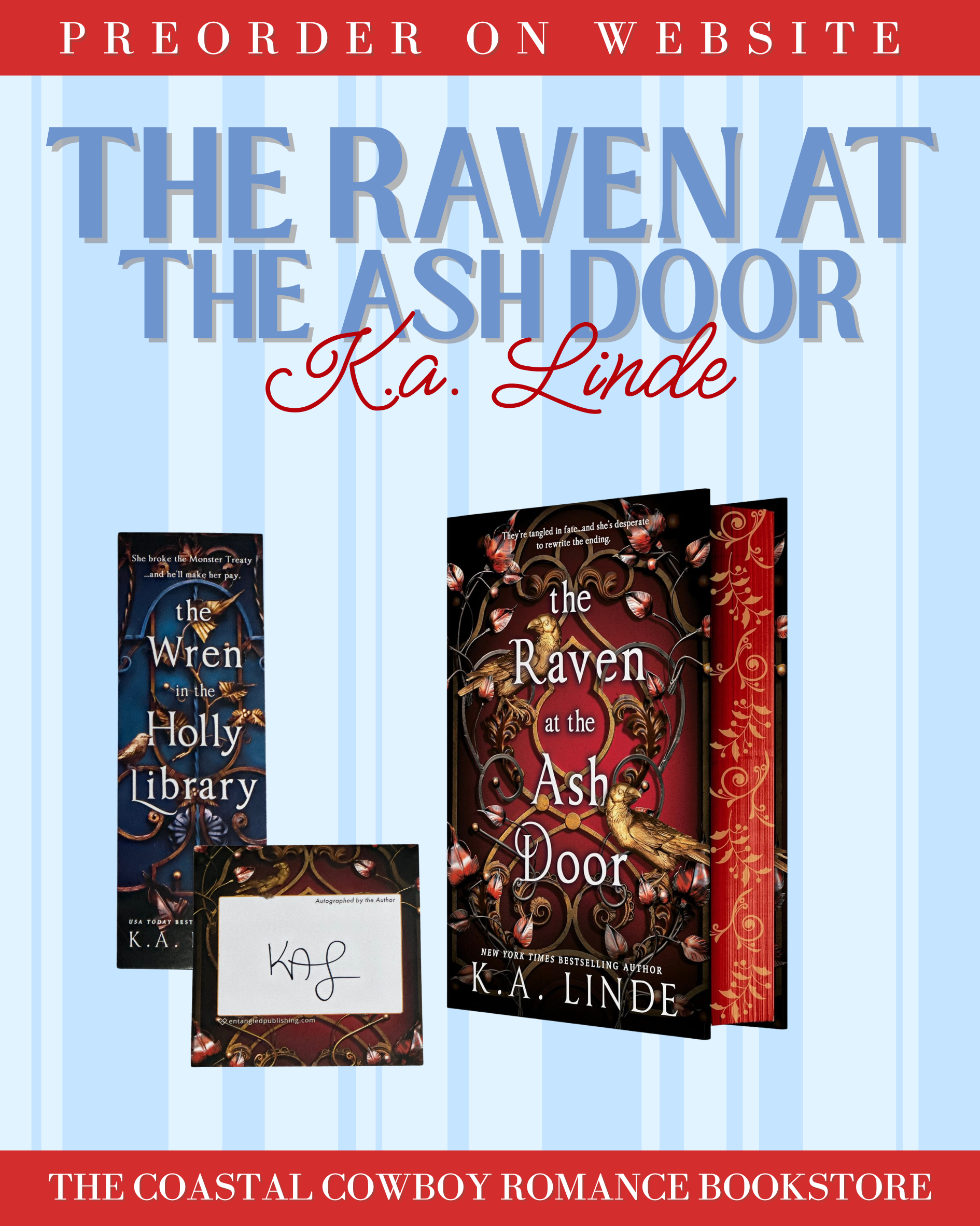 THE RAVEN AT THE ASH DOOR (OAK & HOLLY CYCLE, 3) | PREORDER, SIGNED LIMITED DELUXE EDITION