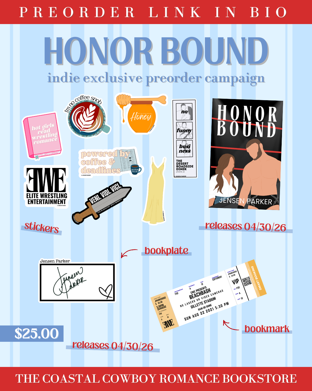 HONOR BOUND - PREORDER