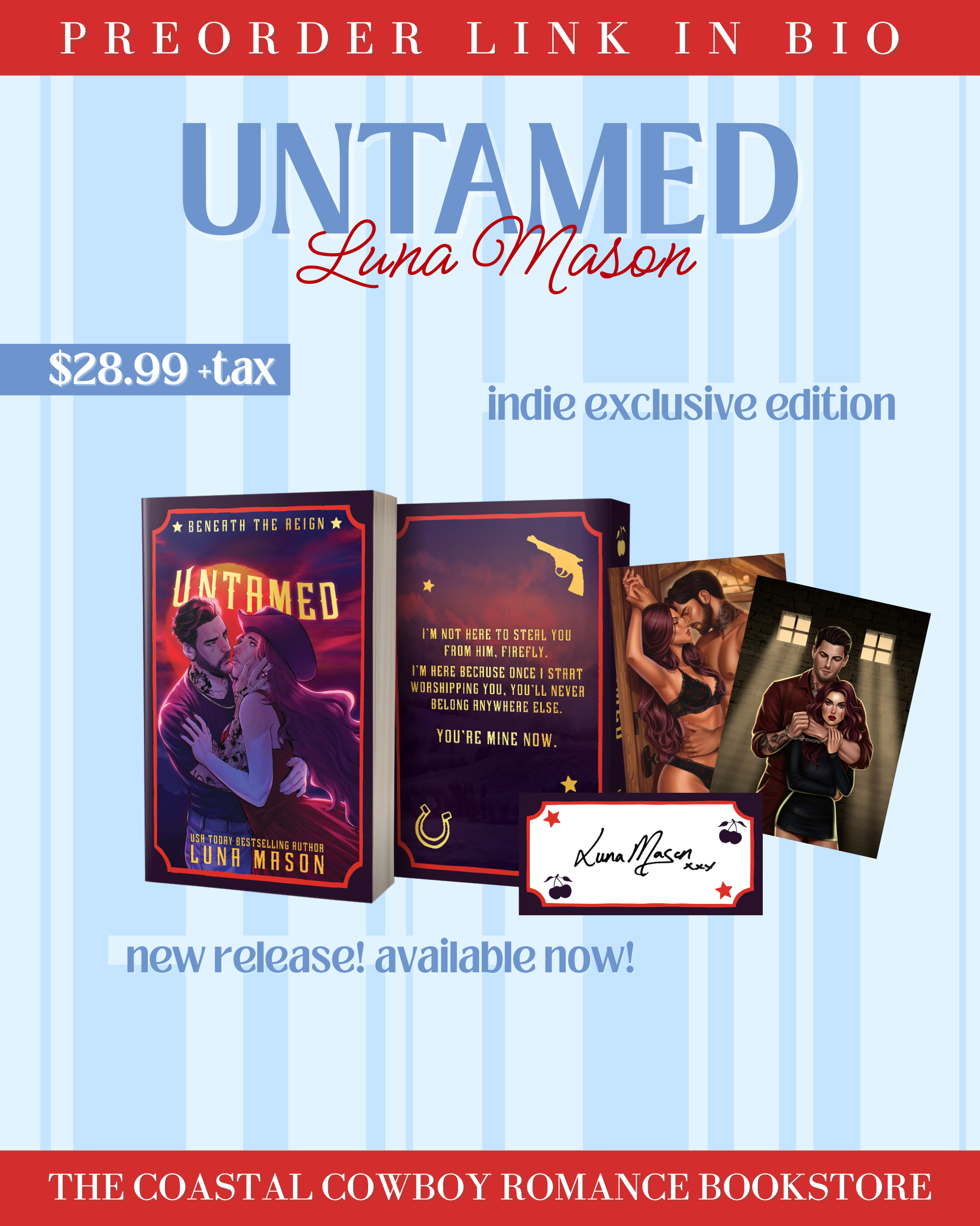 UNTAMED (INDIE EXCLUSIVE EDITION) | SIGNED COPY