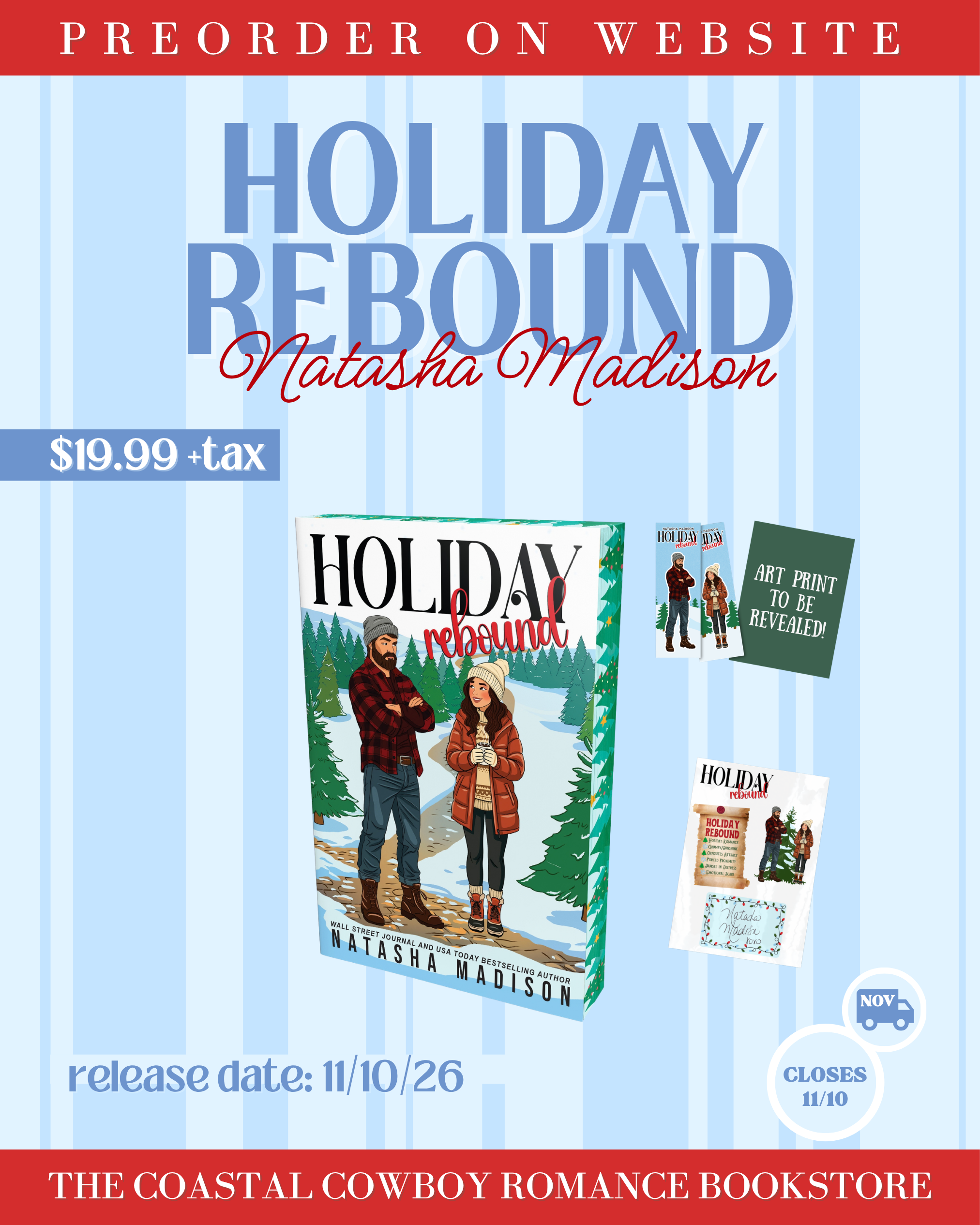 HOLIDAY REBOUND BY NATASHA MADISON | PREORDER CAMPAIGN