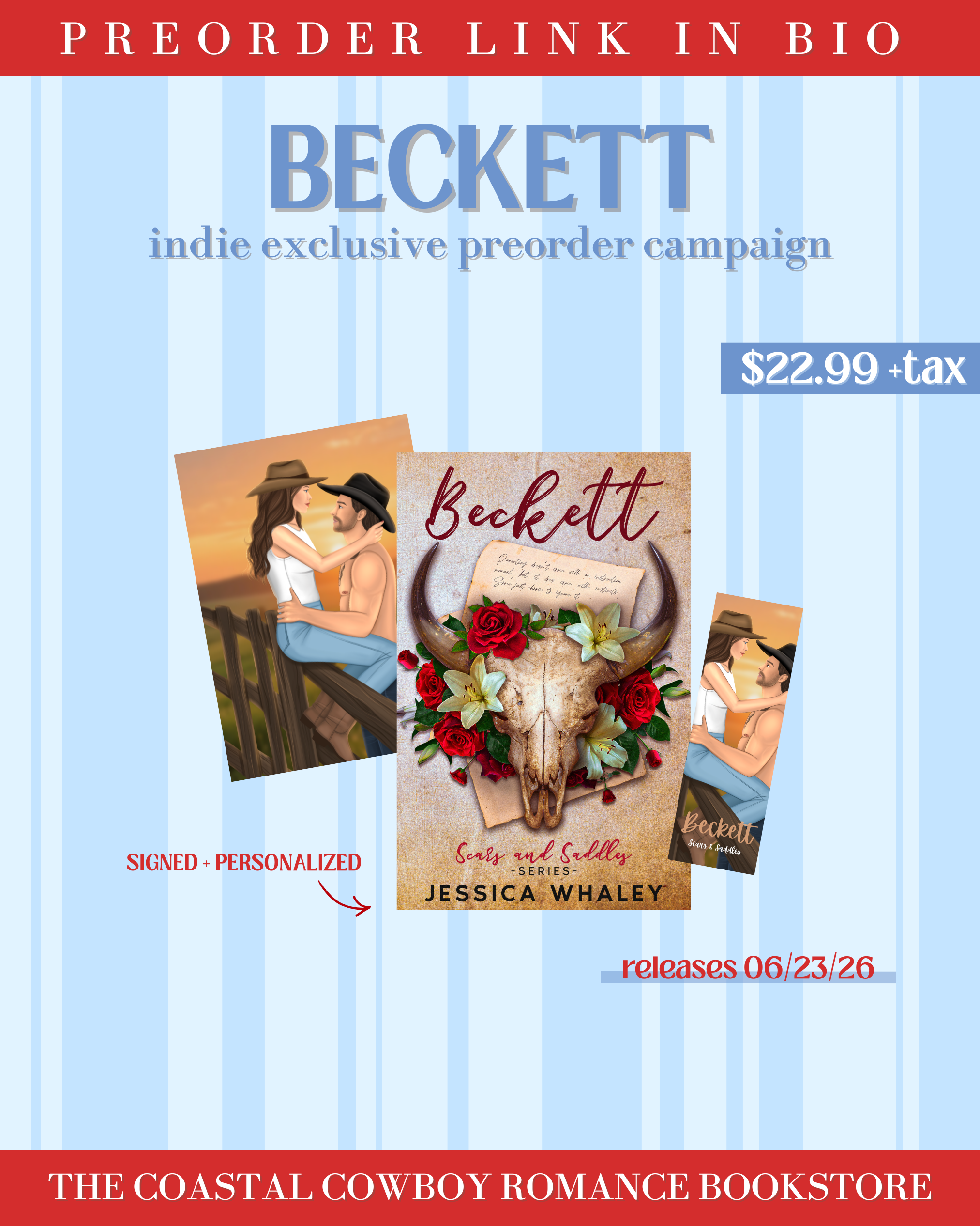 BECKETT | SIGNED PERSONALIZED, PREORDER