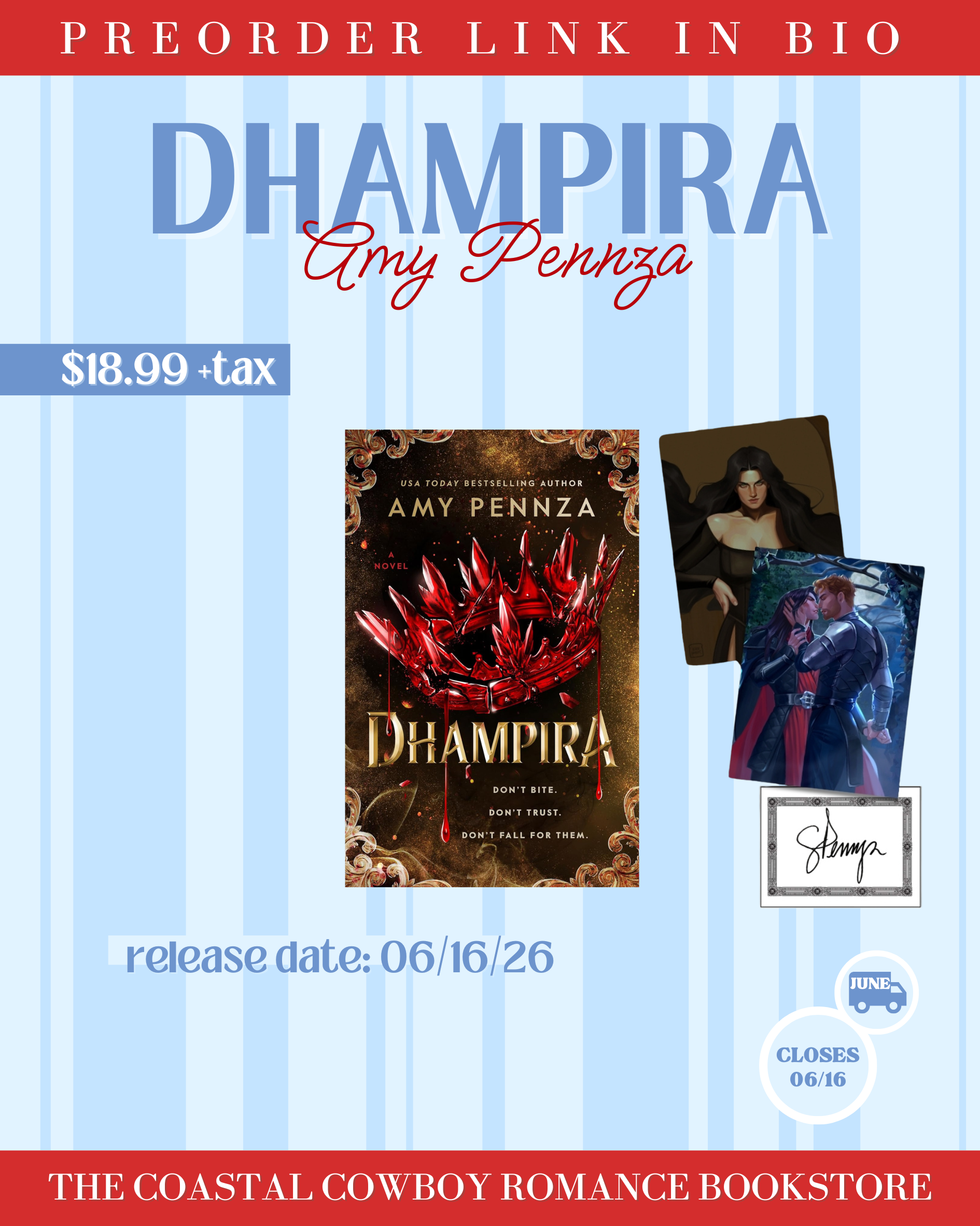 DHAMPIRA | PREORDER SIGNED COPIES
