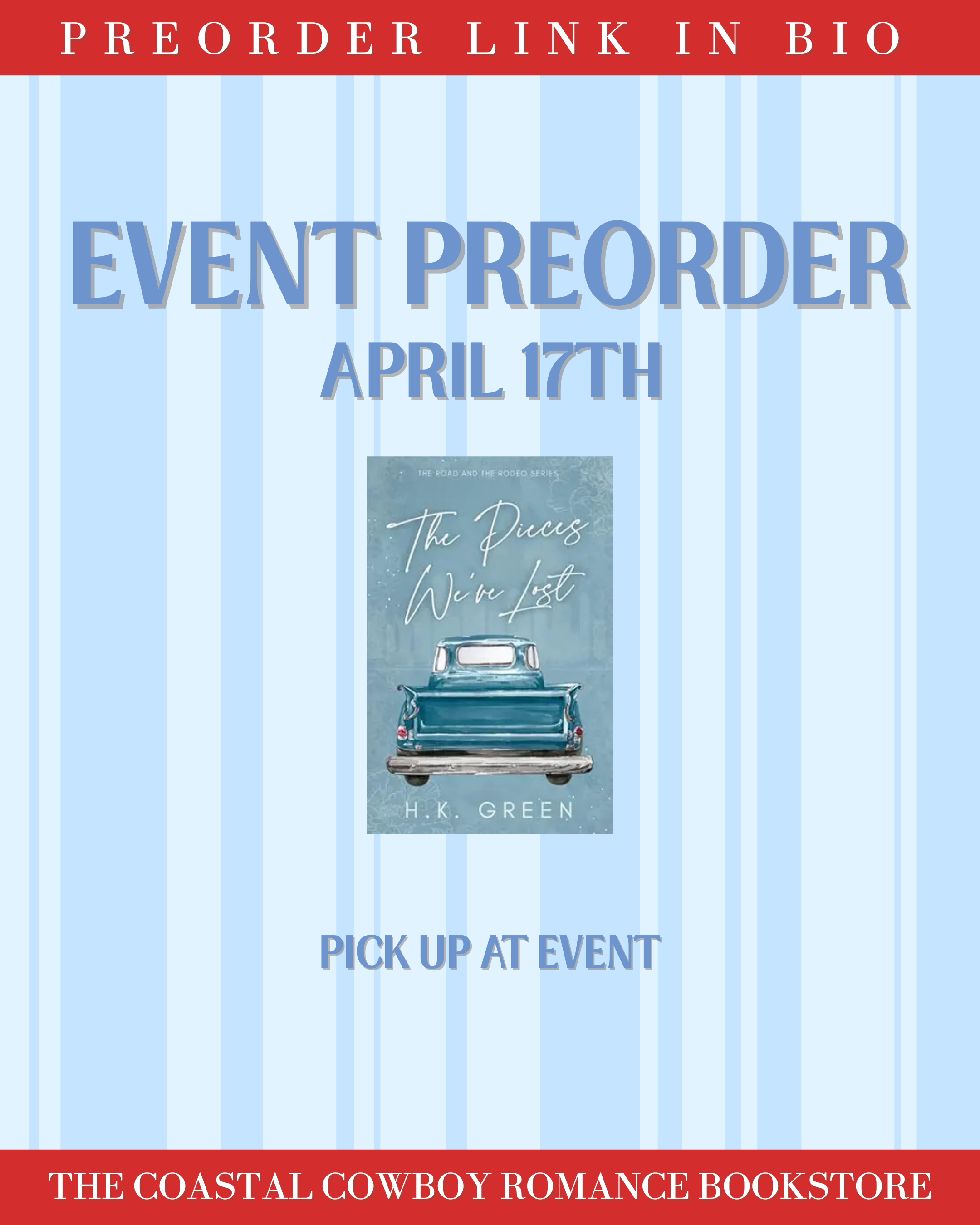 THE PIECES WE'VE LOST | APRIL RODEO PREORDER