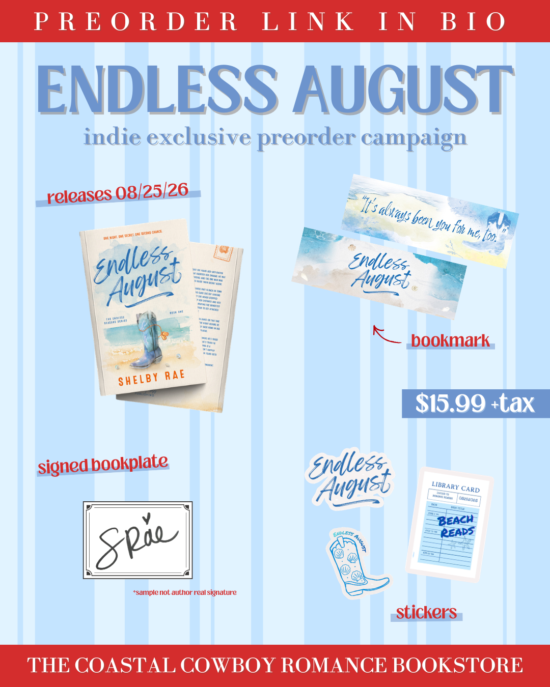 ENDLESS AUGUST - PREORDER