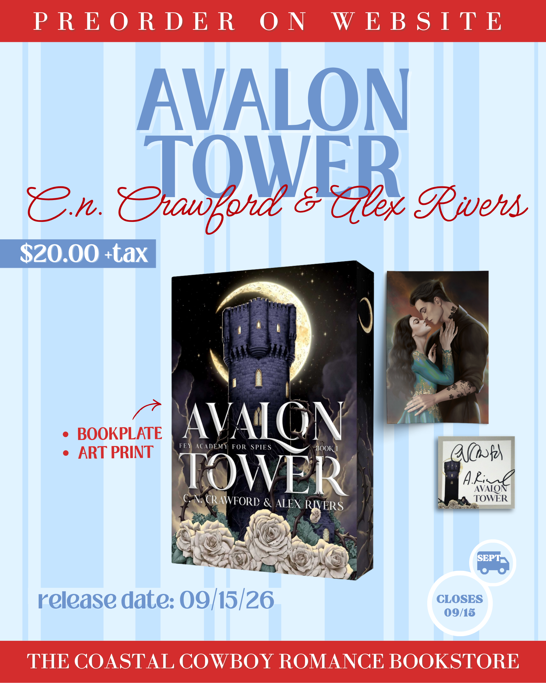 AVALON TOWER BY C.N. CRAWFORD & ALEX RIVERS | PREORDER CAMPAIGN