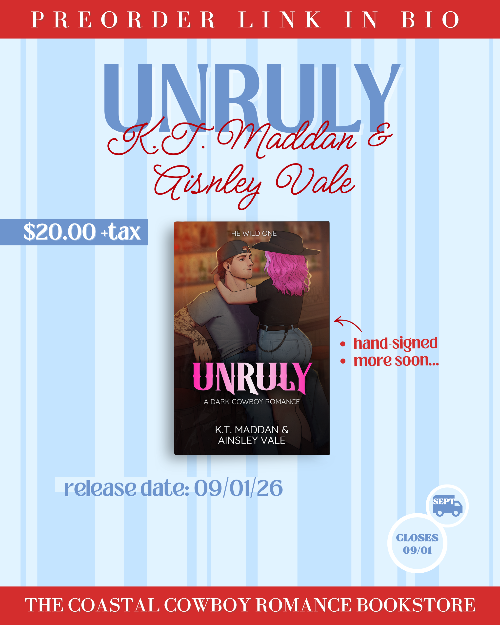 UNRULY | PREORDER (BUNDLE #2, CHARACTER COVER)
