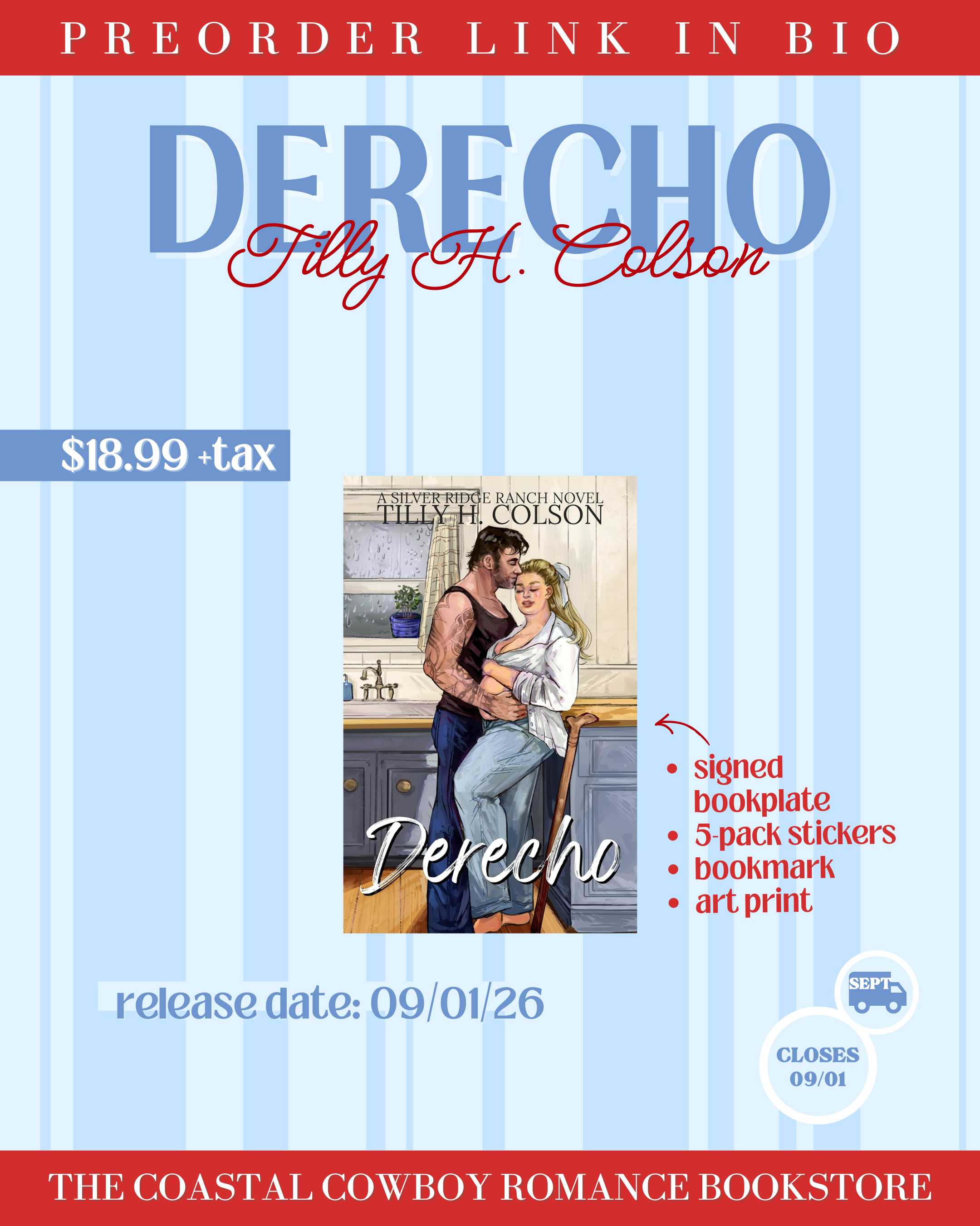 DERECHO (SILVER RIDGE RANCH, 3) BY TILLY H. COLSON