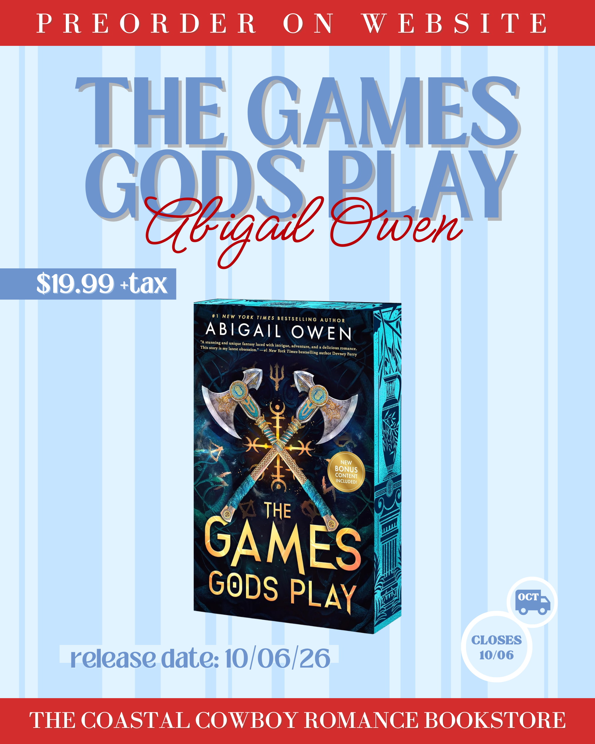 THE GAMES GODS PLAY, PAPERBACK (THE CRUCIBLE, 1) | PREORDER CAMPAIGN