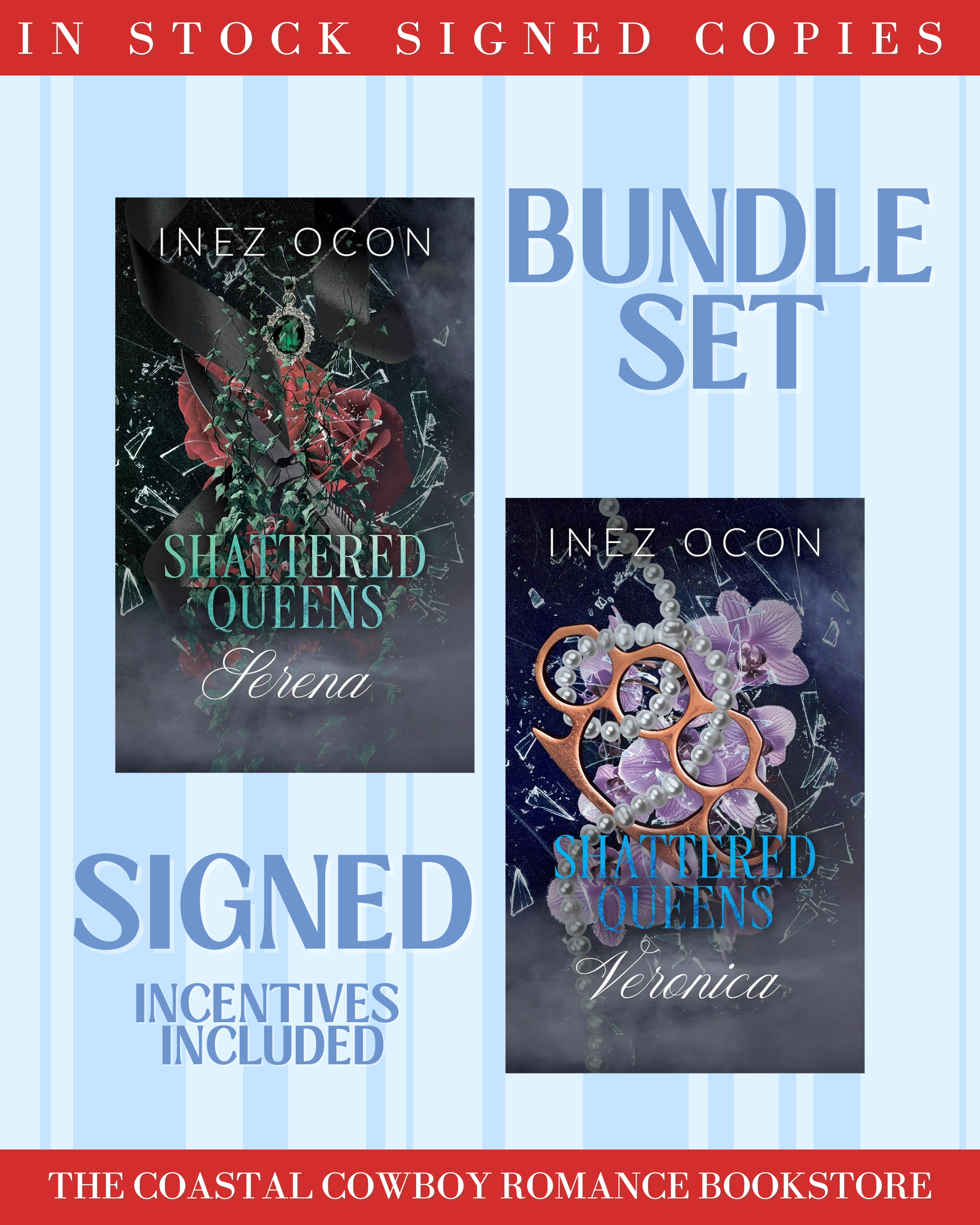 SHATTERED QUEENS SERIES BUNDLE SET | SIGNED COPIES