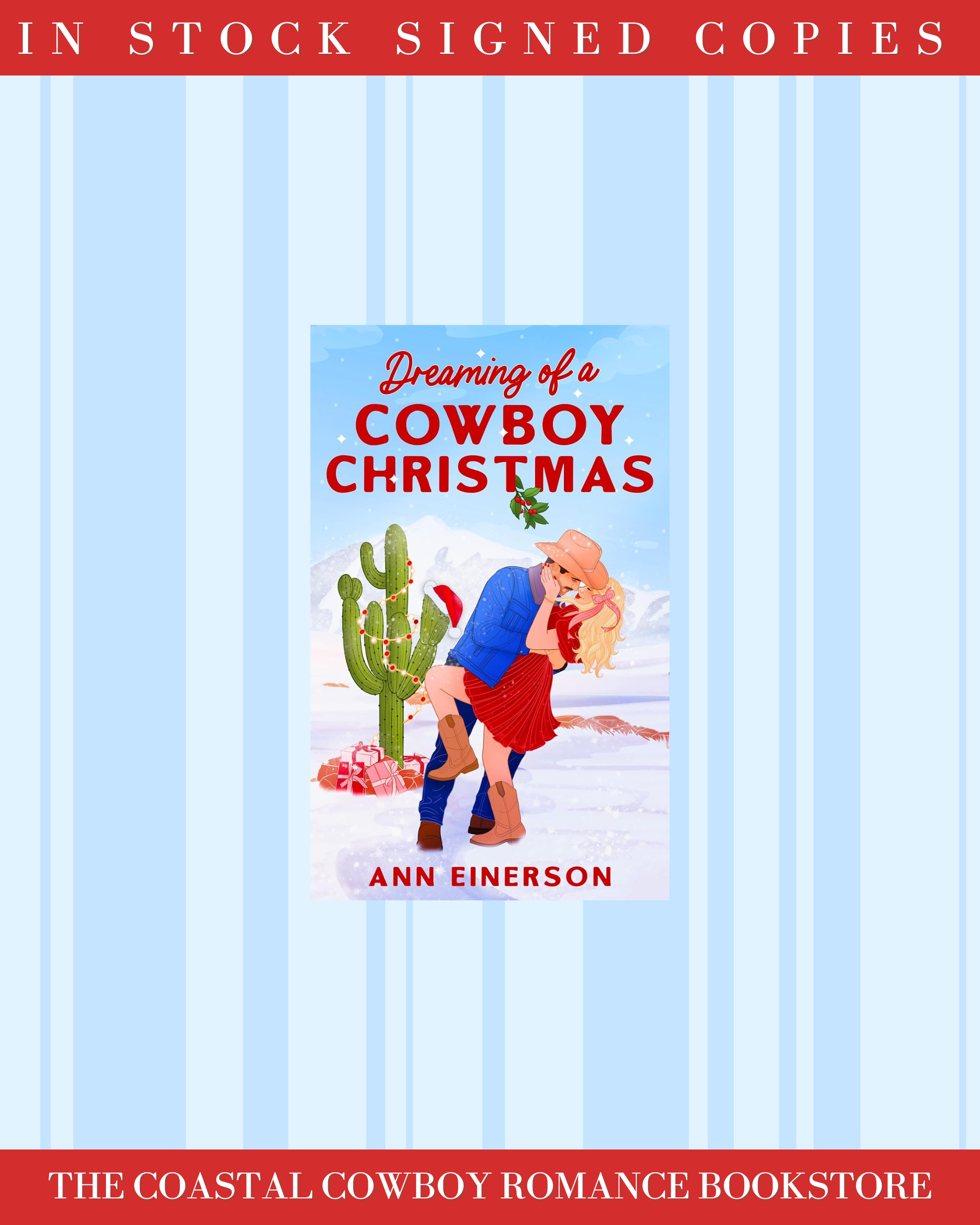 DREAMING OF A COWBOY CHRISTMAS BY ANN EINERSON | SIGNED COPIES