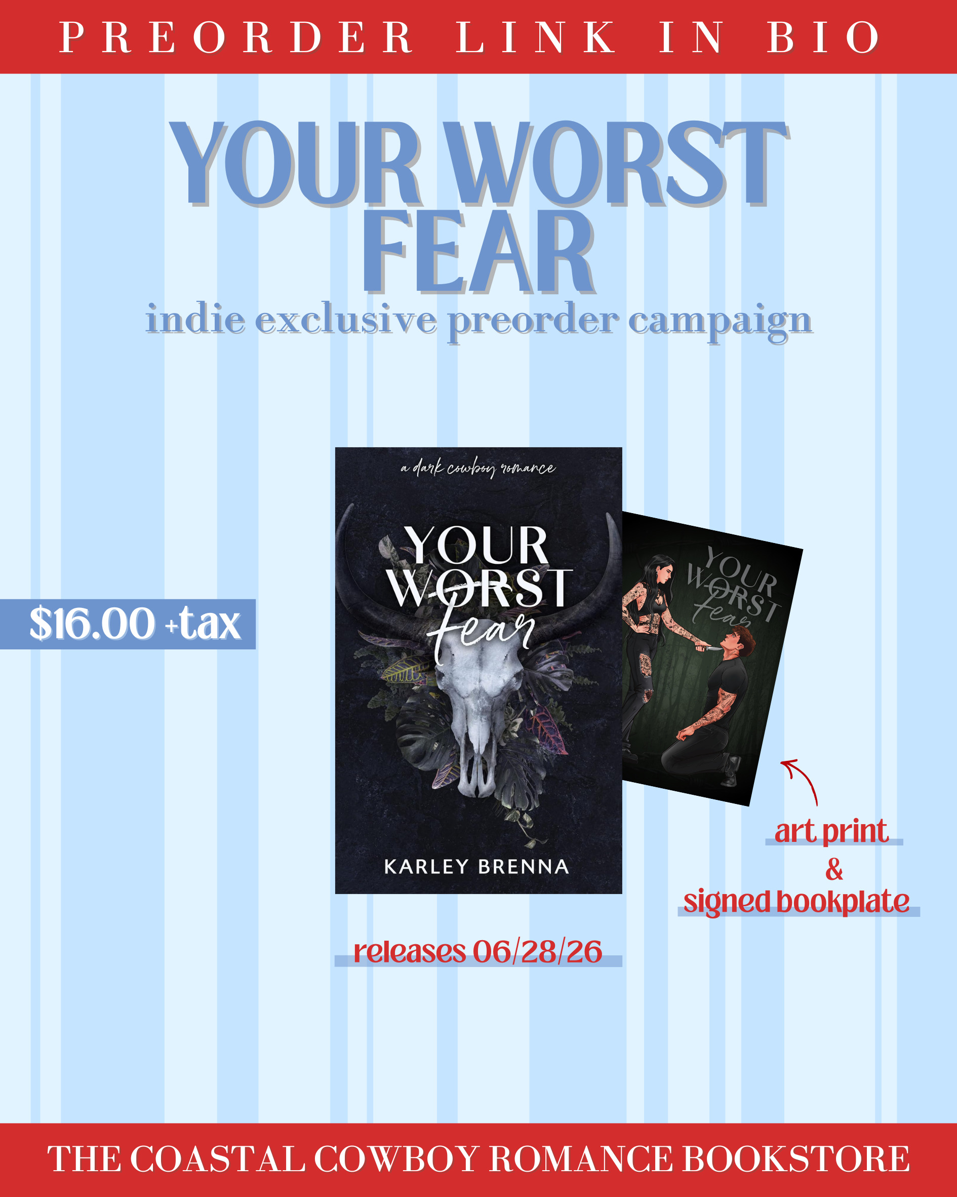 YOUR WORST FEAR (WHISKEY RIDGE BOOK #3) | PREORDER