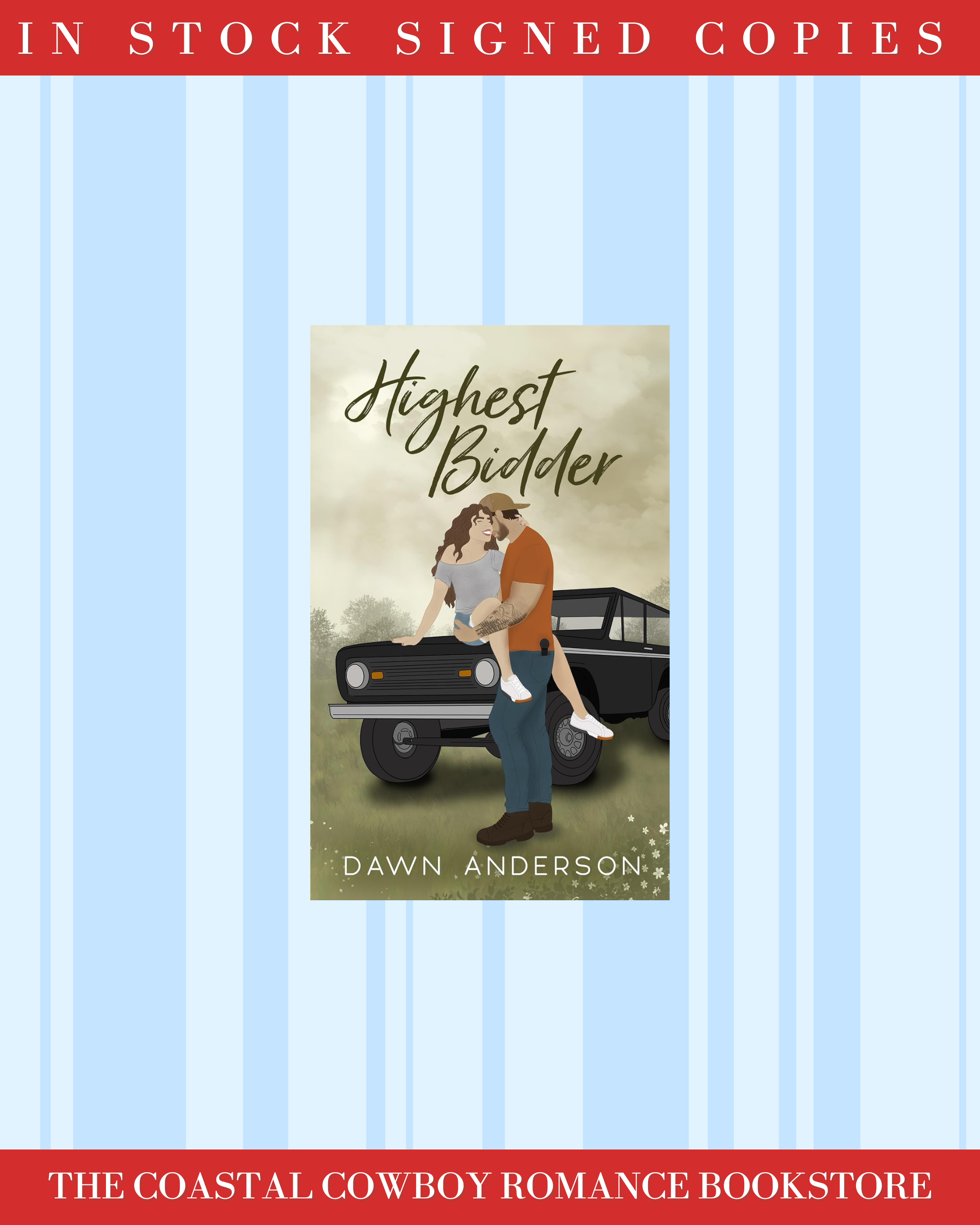 HIGHEST BIDDER BY DAWN ANDERSON | SIGNED COPIES (Copy)