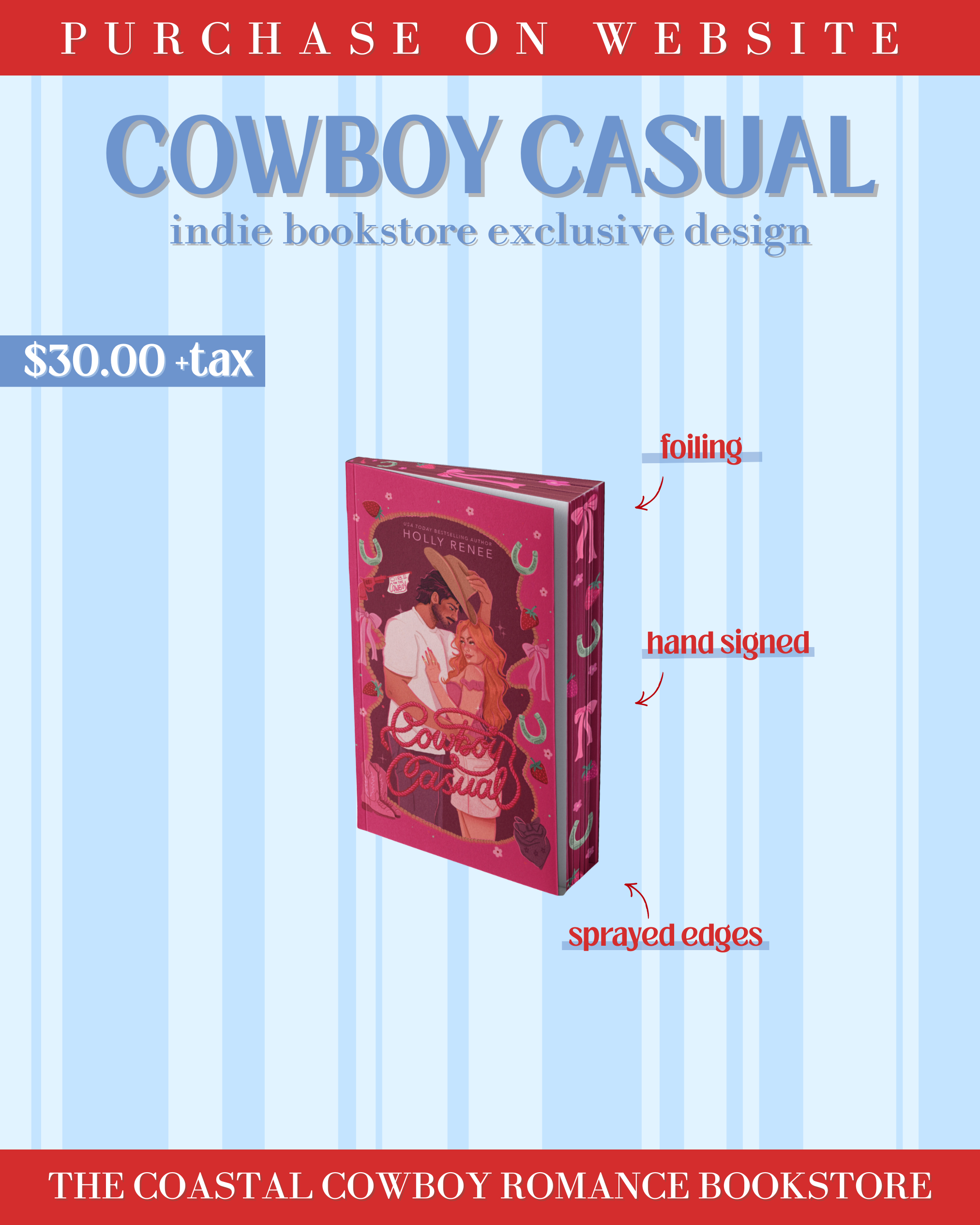 COWBOY CASUAL (INDIE EXCLUSIVE EDITION) BY HOLLY RENEE