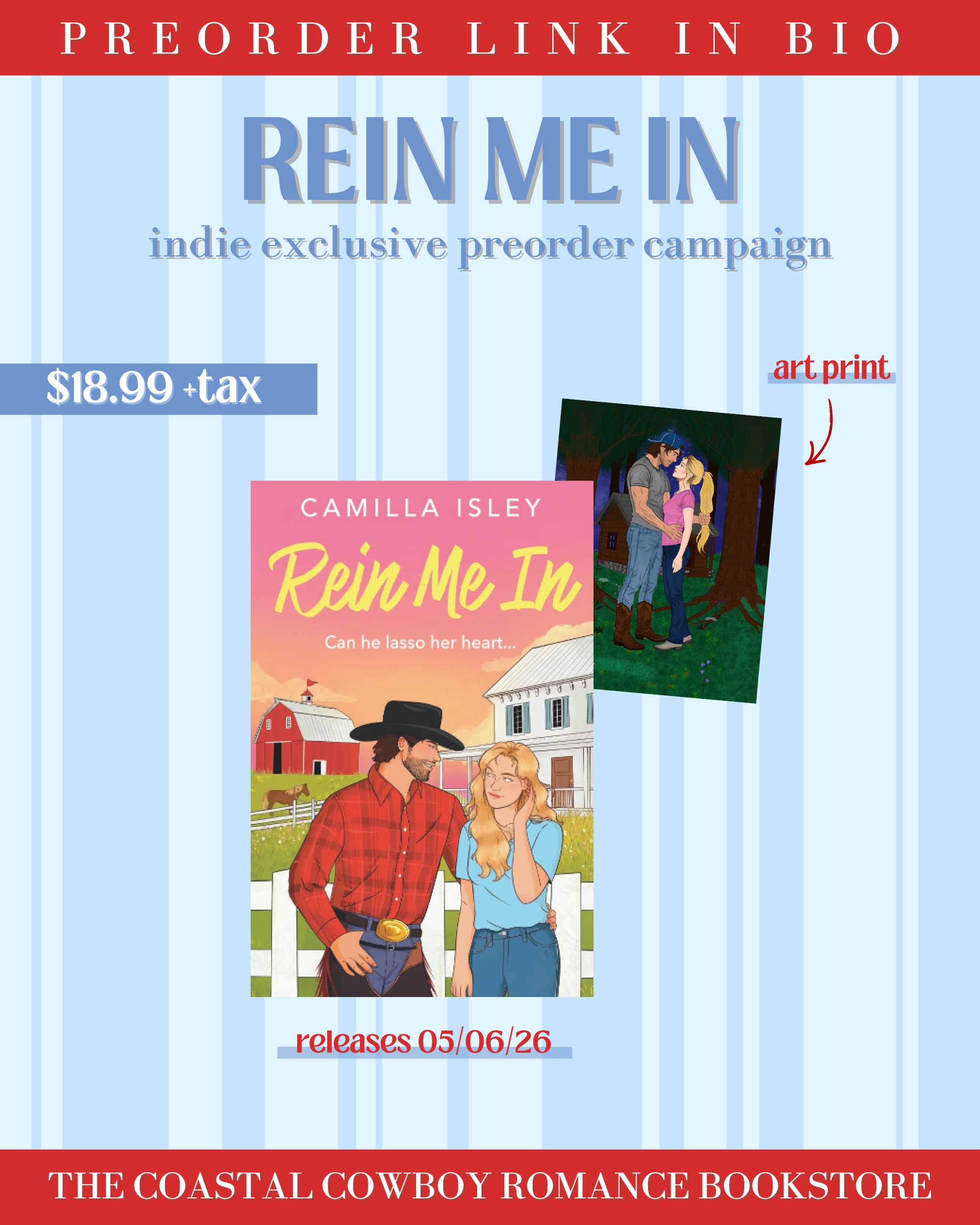 REIN ME IN (Blue Crescent Harbor, 1) | PREORDER