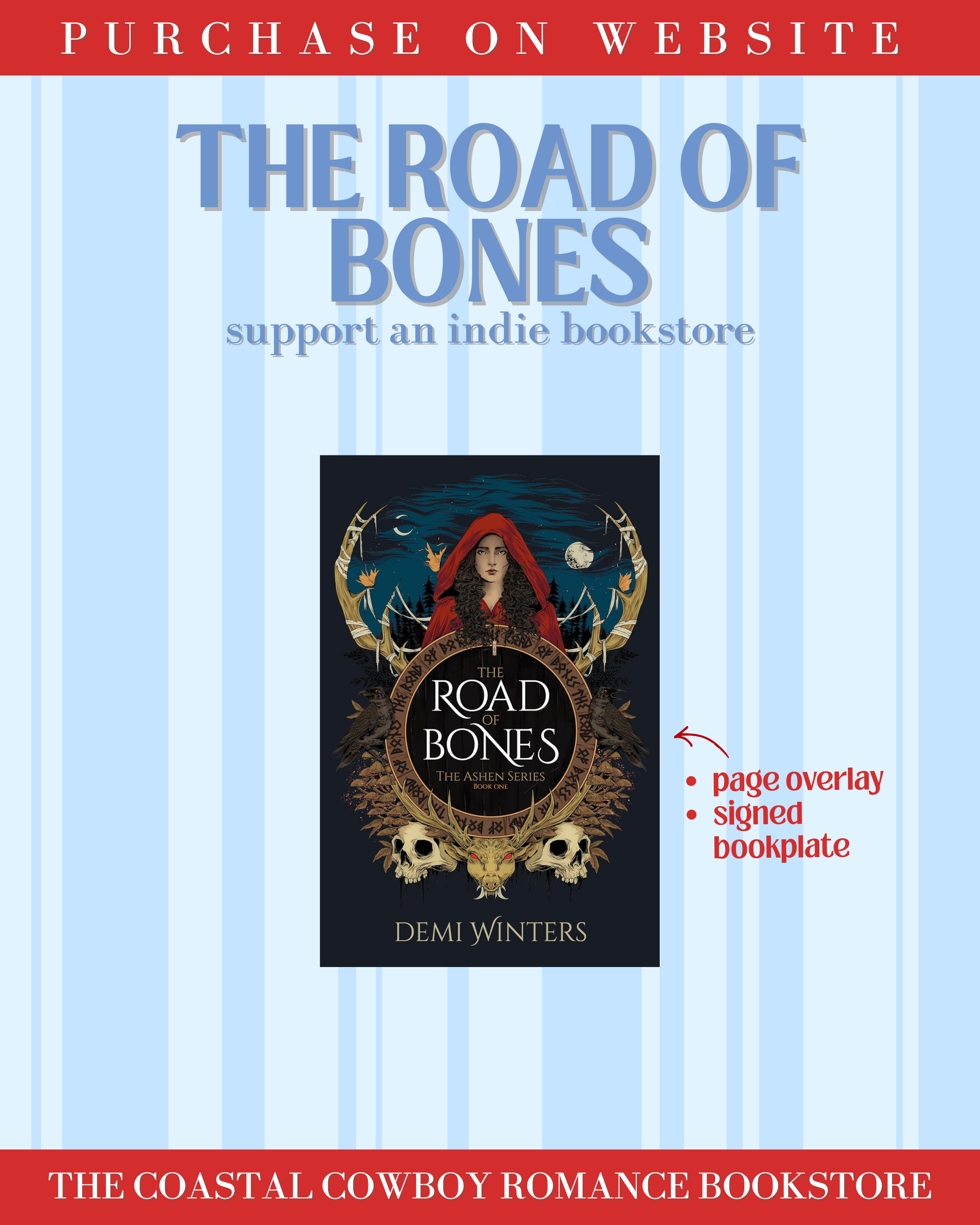 ROAD OF BONES (THE ASHEN SERIES, 1) - HARDCOVER