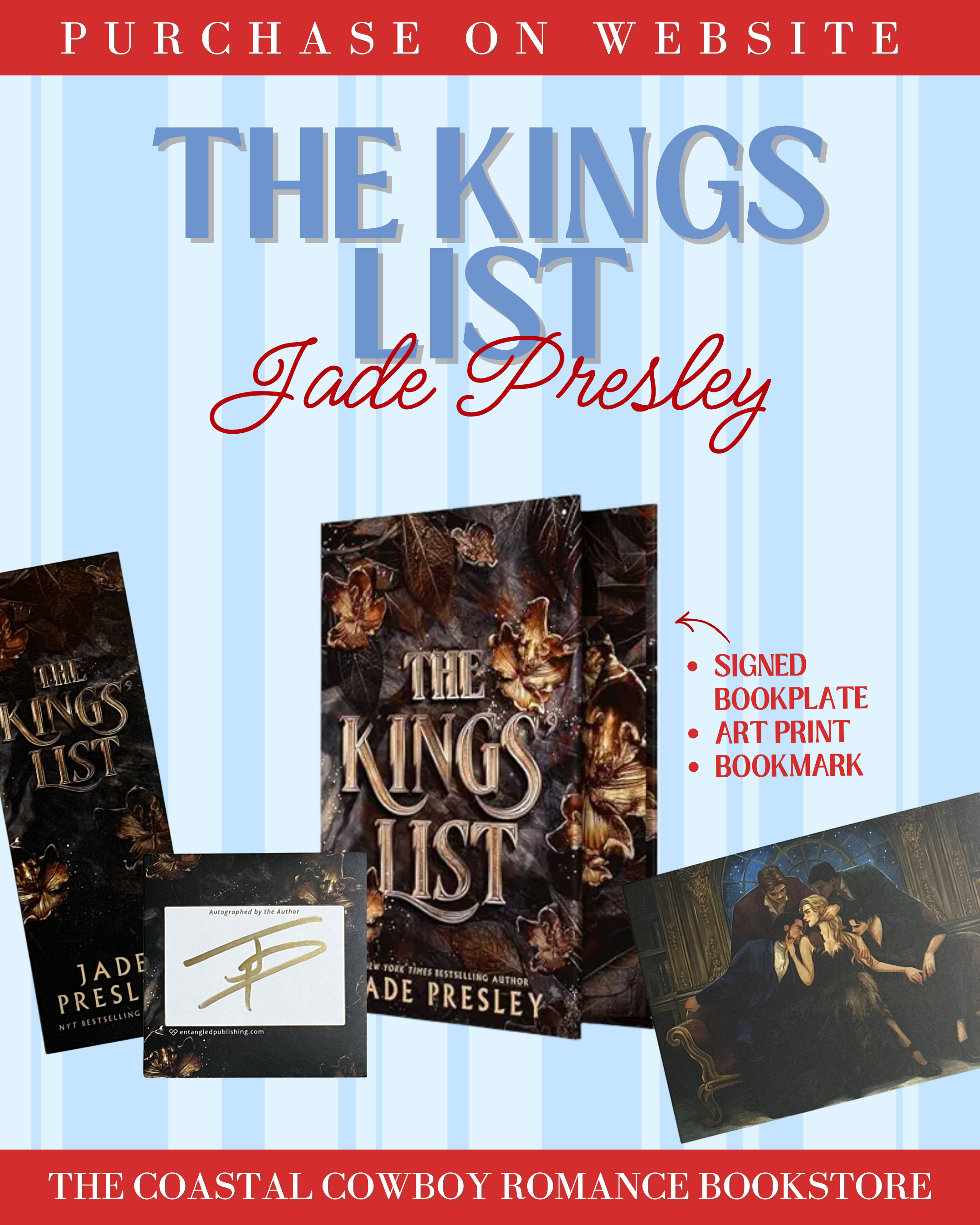 THE KINGS LIST (THE NEVER LIST, 2) | SIGNED, DELUXE LIMITED EDITION