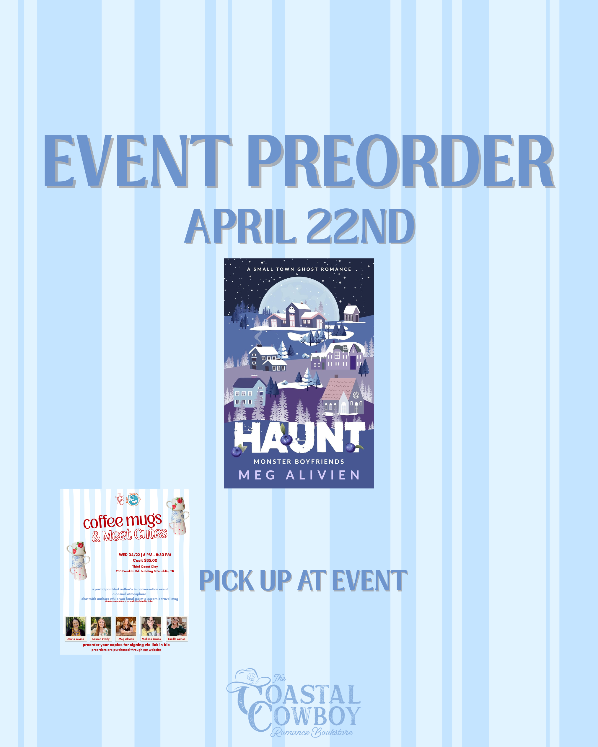 HAUNT | COFFEE MUGS & MEET CUTES EVENT PREORDER