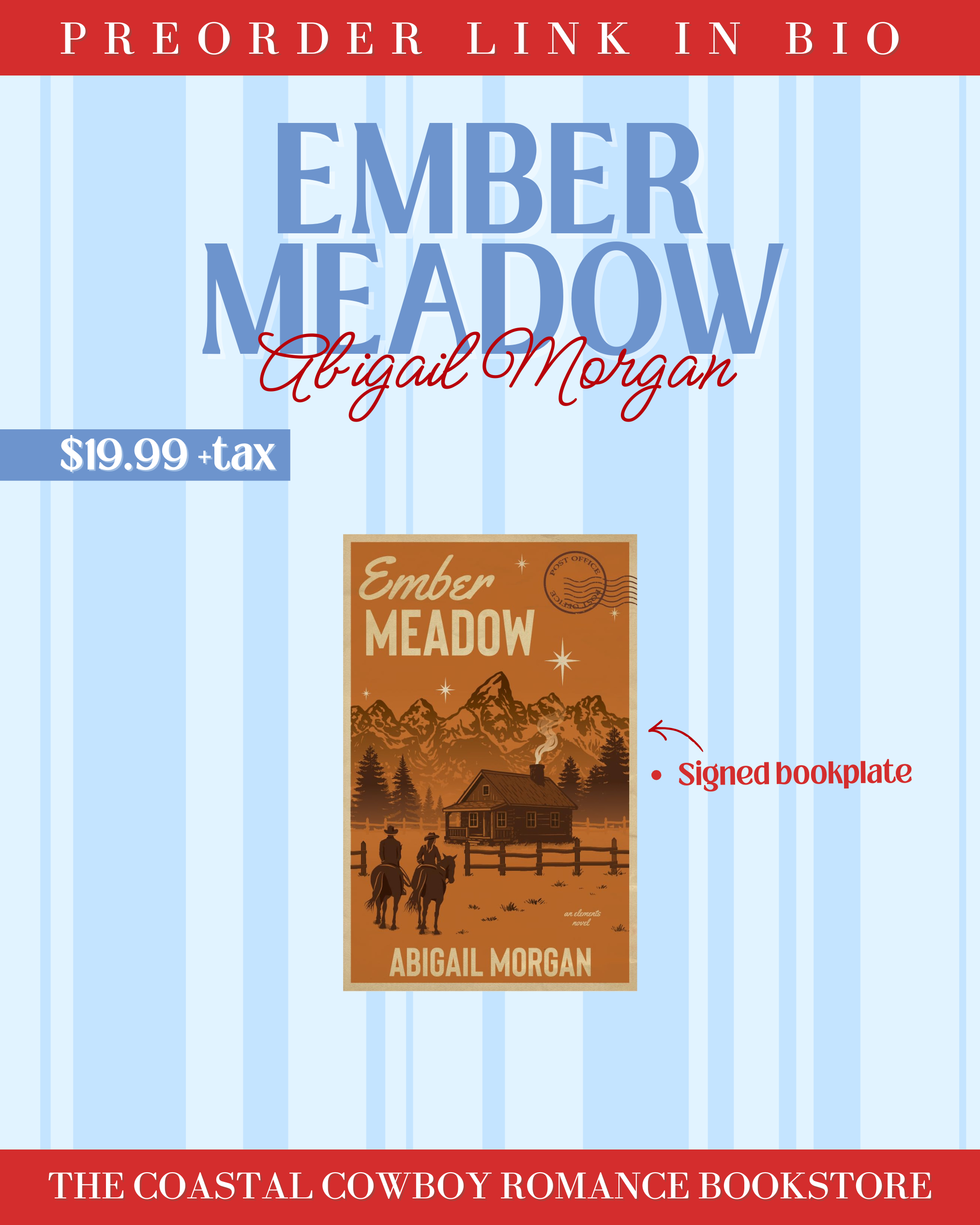 AMBER MEADOW BY ABIGAIL MORGAN | SIGNED COPIES