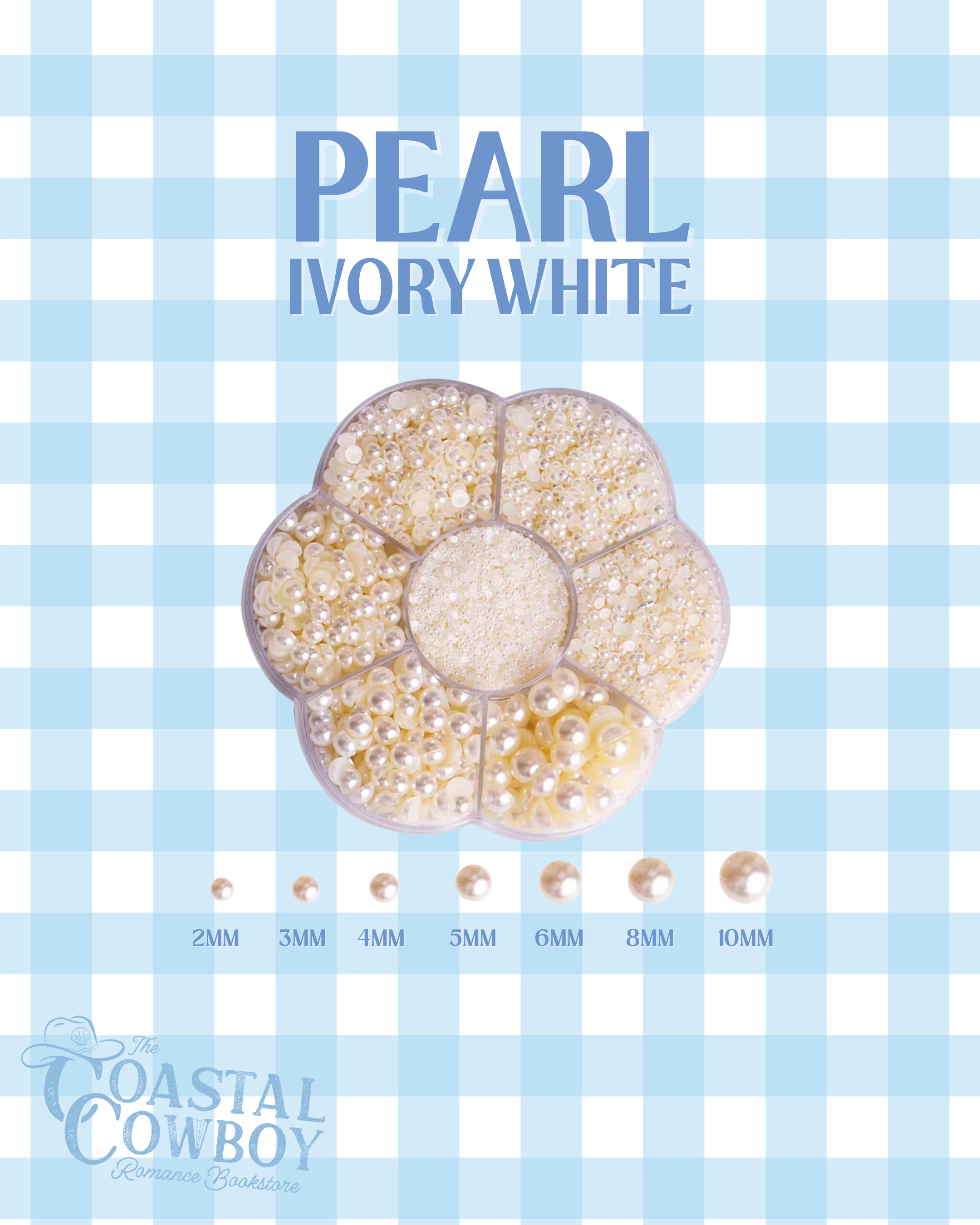 IVORY WHITE | PEARL GEMS