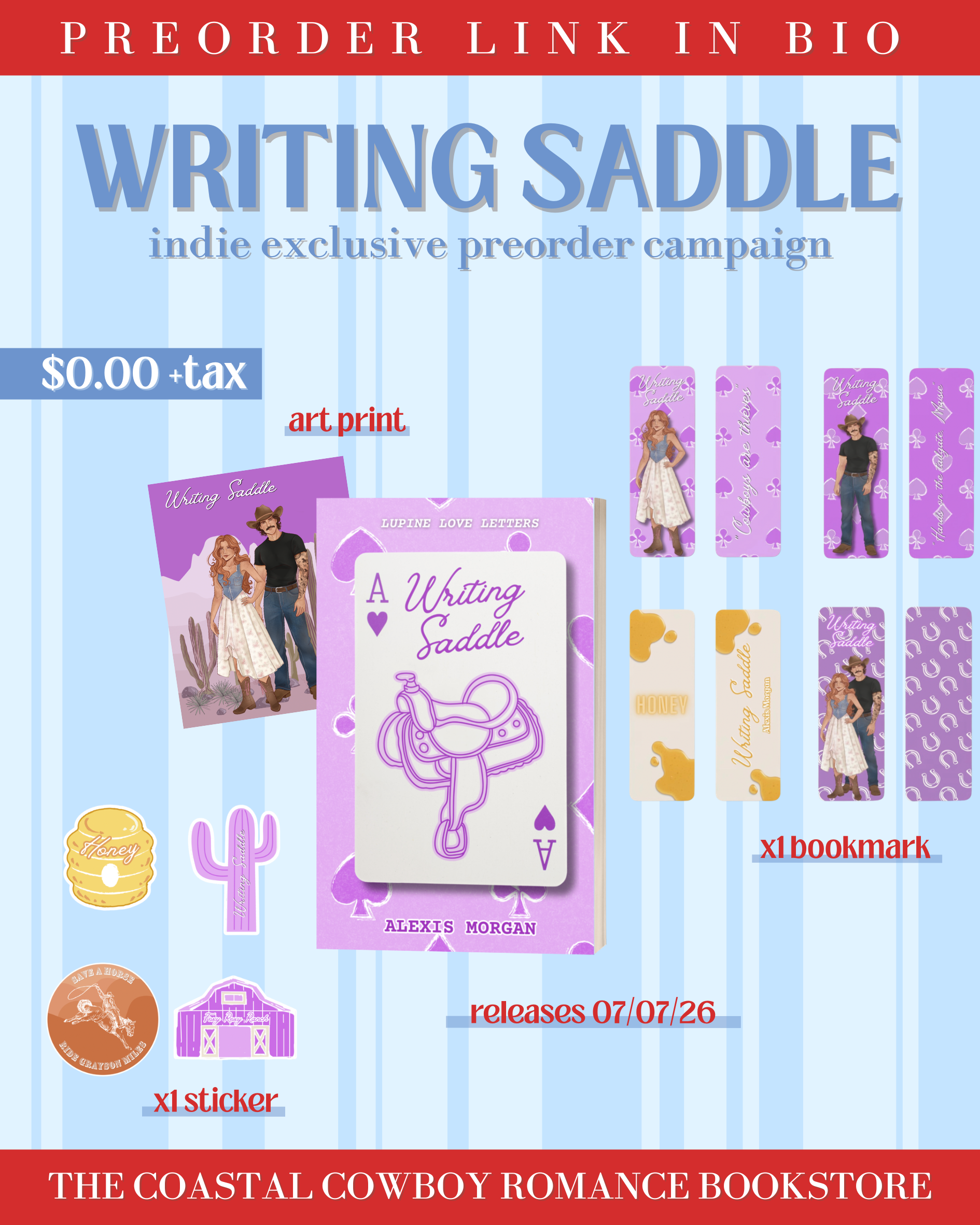 WRITING SADDLE | PREORDER