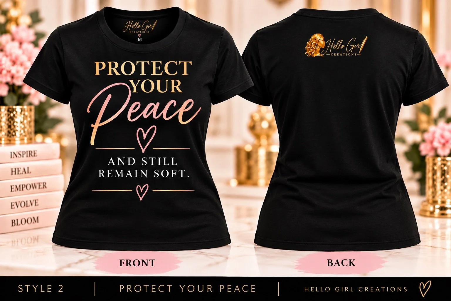 Wear Your Reminder - Protect Your Peace And Still Remain Soft