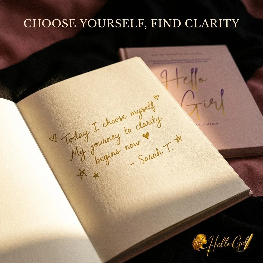 Transformation isn't loud; it's the quiet decision to finally listen. 90 days of honest reflection delivers the clarity you've been seeking. It&rsquo;s time to choose yourself. ✨ Shop our latest edition now.

#chooseyourself #hellogirl #selfreflectio