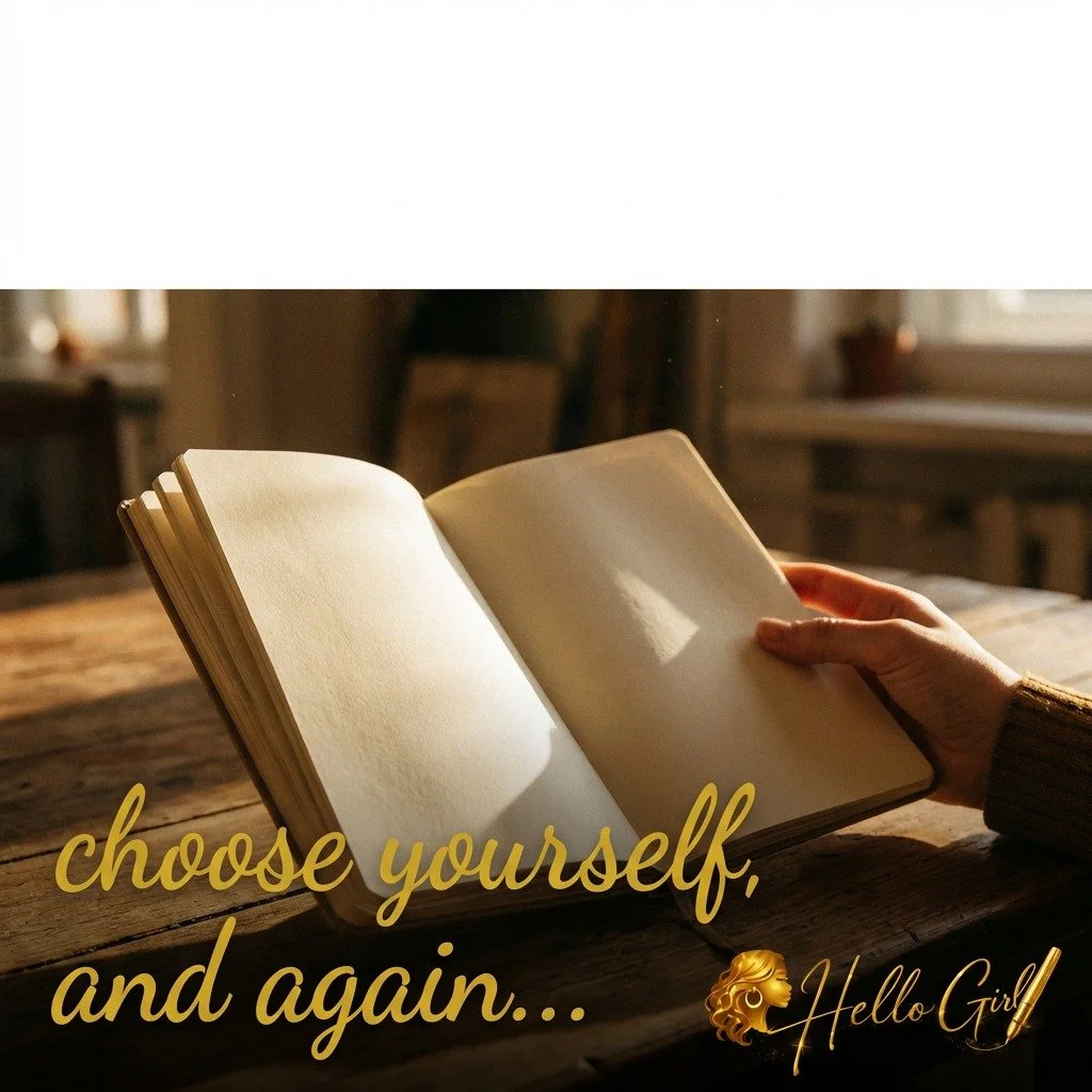 History wasn't made by those who waited for permission. It was written by those who dared to choose themselves, over and over. Every great legacy begins with the quiet decision to trust your own voice. How are you choosing yourself today? www.hellogi