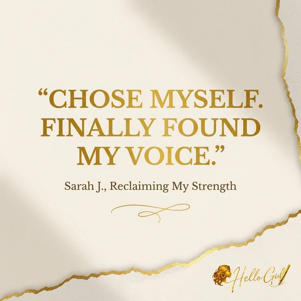 True strength isn&rsquo;t always loud; it&rsquo;s the quiet, decisive choice to stop negotiating your worth. Sarah&rsquo;s breakthrough began the moment she prioritized her own heart. When you finally choose yourself, the world finally hears you. Wha