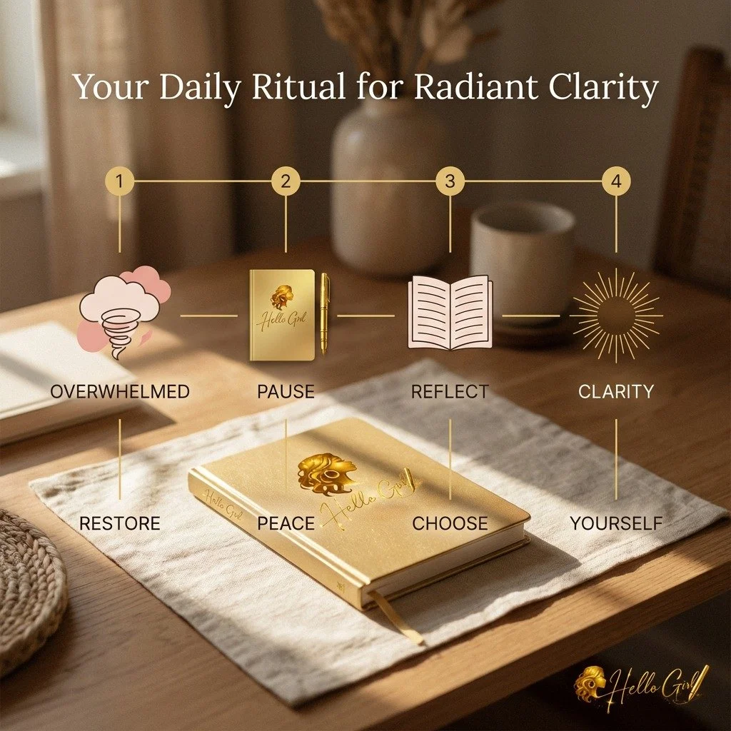 Transformation begins with a single pause. Moving from overwhelm to radiant clarity is a choice you make every morning. Restore your peace and choose yourself today. ✨ What&rsquo;s your morning ritual?

#DailyRitual #RadiantClarity #ChooseYourself #H