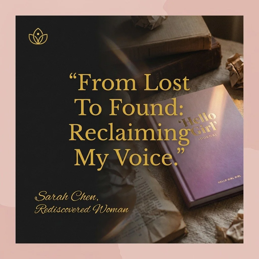 Ninety days of honest reflection can change everything. Sarah&rsquo;s journey from lost to found is the power of reclaiming your voice. Are you ready to meet yourself again? Start your transformation today.

#SelfReflection #HelloGirl #ReclaimYourVoi