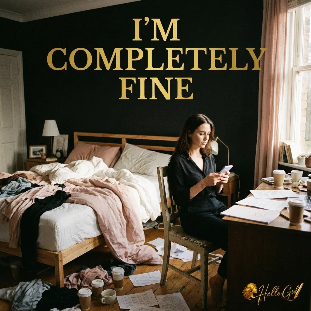 The most convincing April Fools joke is the one we tell ourselves daily. We say "I'm completely fine" while sitting in the beautiful, honest mess of our lives. True strength isn't hiding the chaos&mdash;it's owning it. What lie are you read
