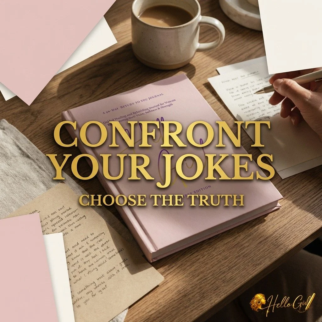 The most convincing jokes are the ones we tell ourselves. "I'm not ready" or "I'll start when it&rsquo;s perfect." Today, we stop the act. It&rsquo;s time to confront the lies and return to your truth. Which "joke" are y
