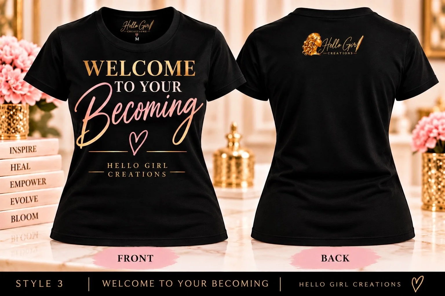 Wear Your Reminder - Welcome To Your Becoming