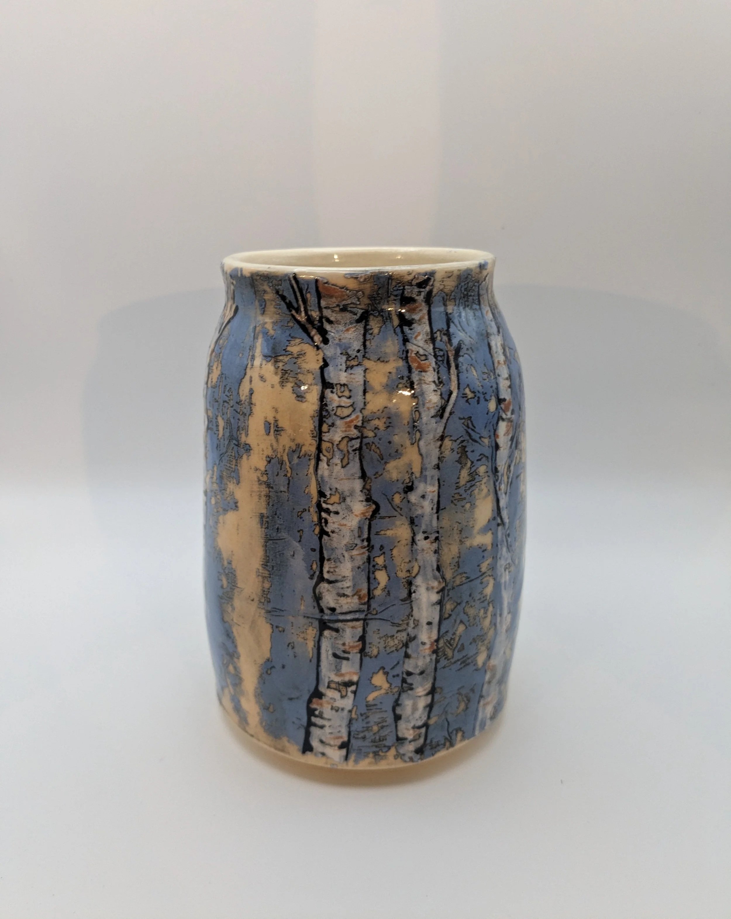 Birch vase