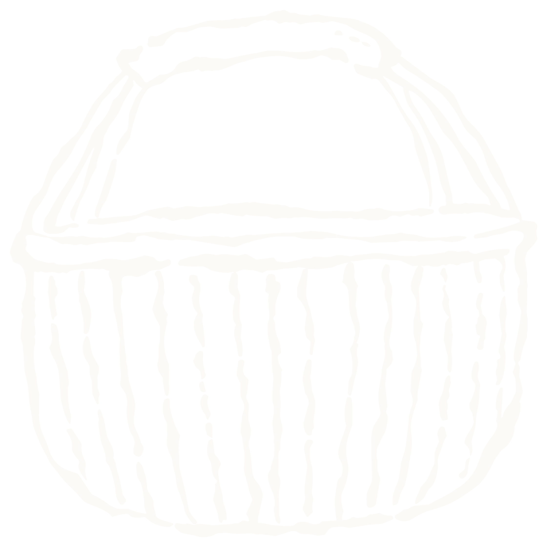 A black and white illustration of a basket with a handle, showing a simple, sketch-like style.