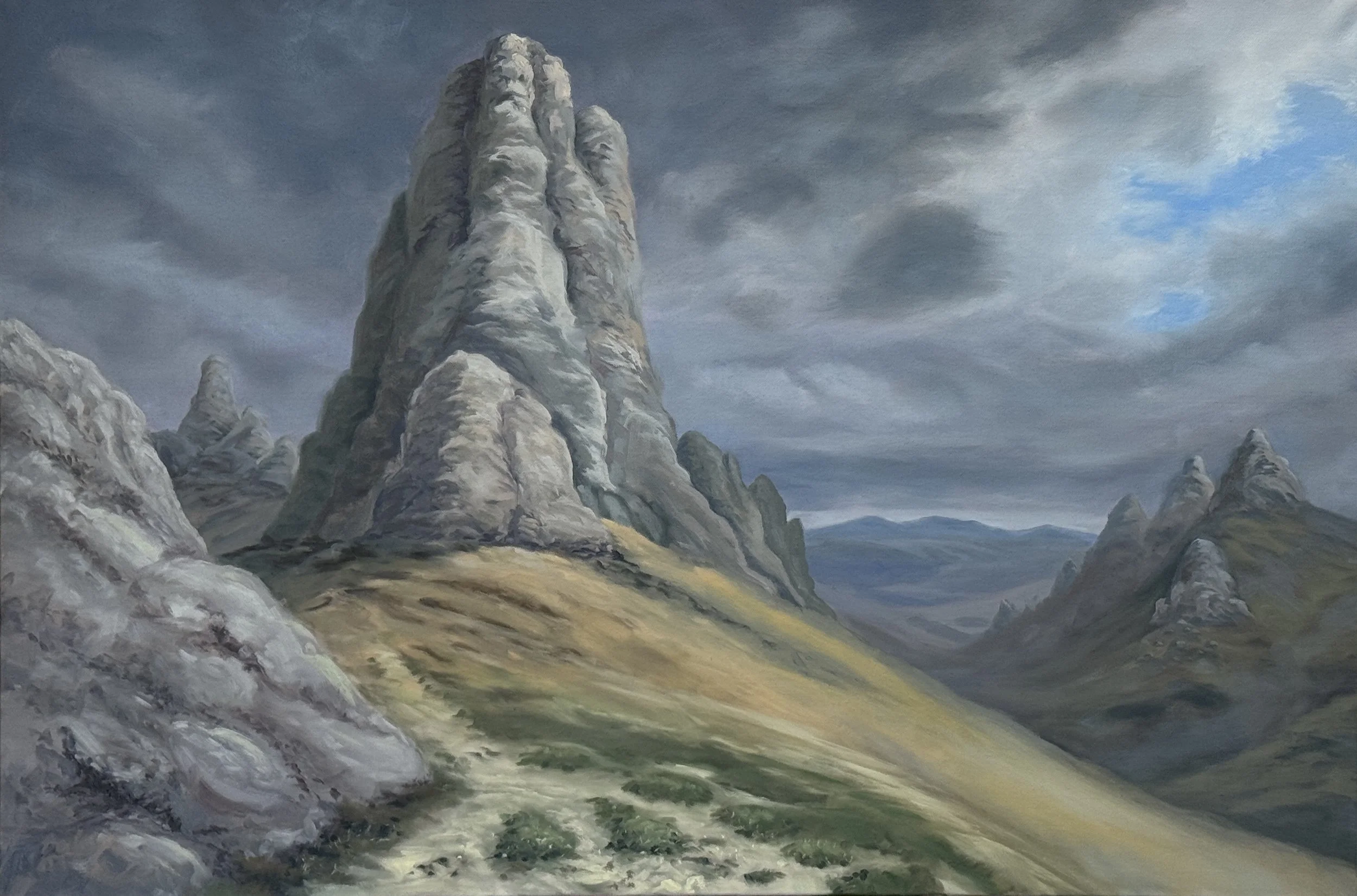 Process Of Becoming, Oil on Canvas, 24*36