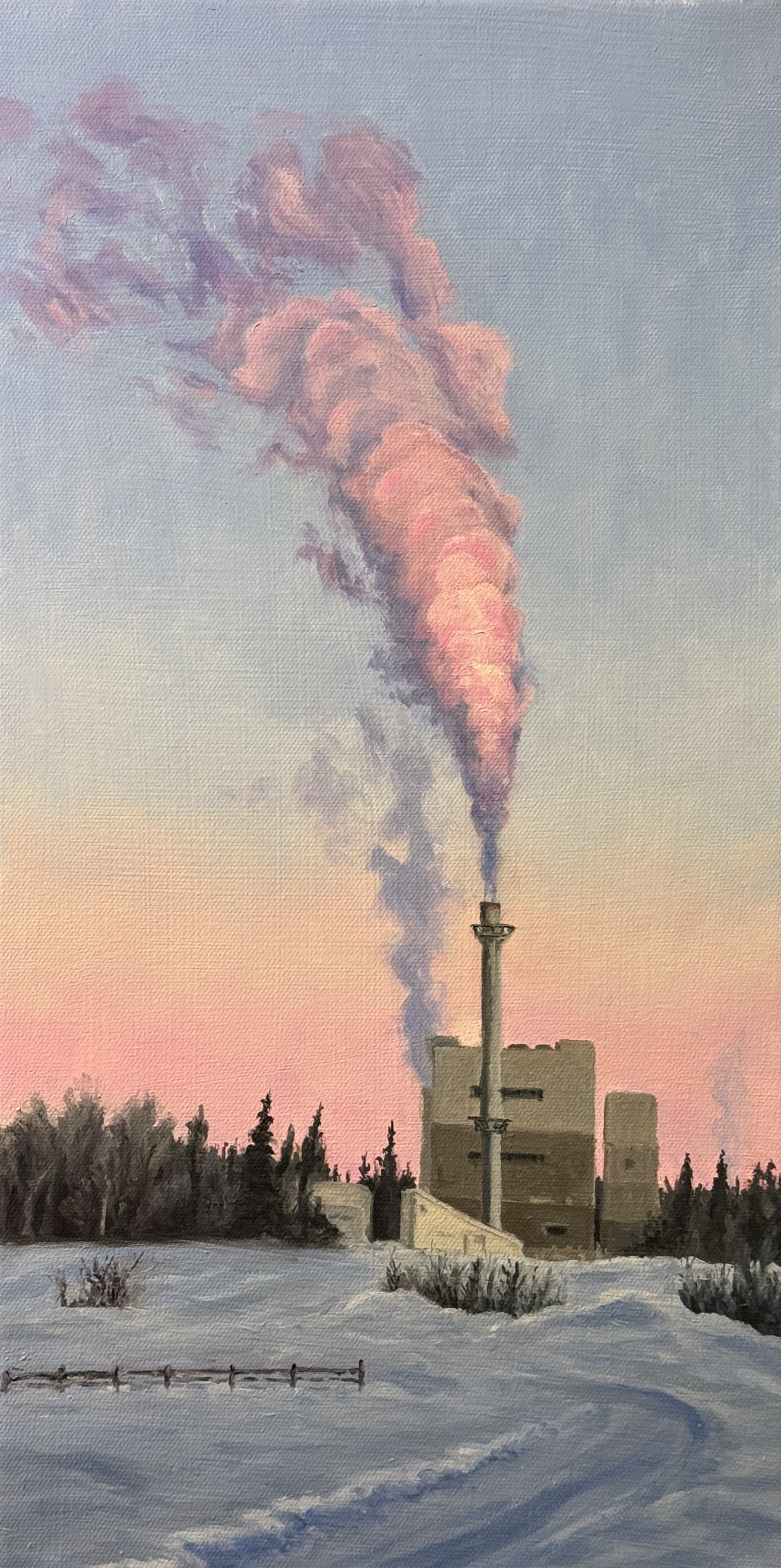 Natures Grace, Oil on Canvas, 9*16