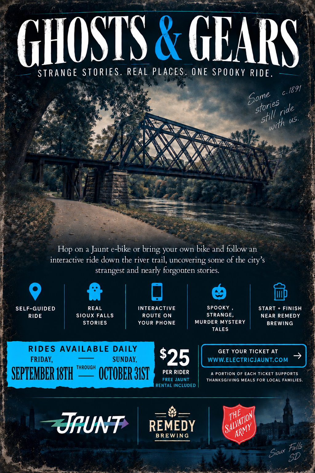 Ghosts & Gears Self-Guided Experience