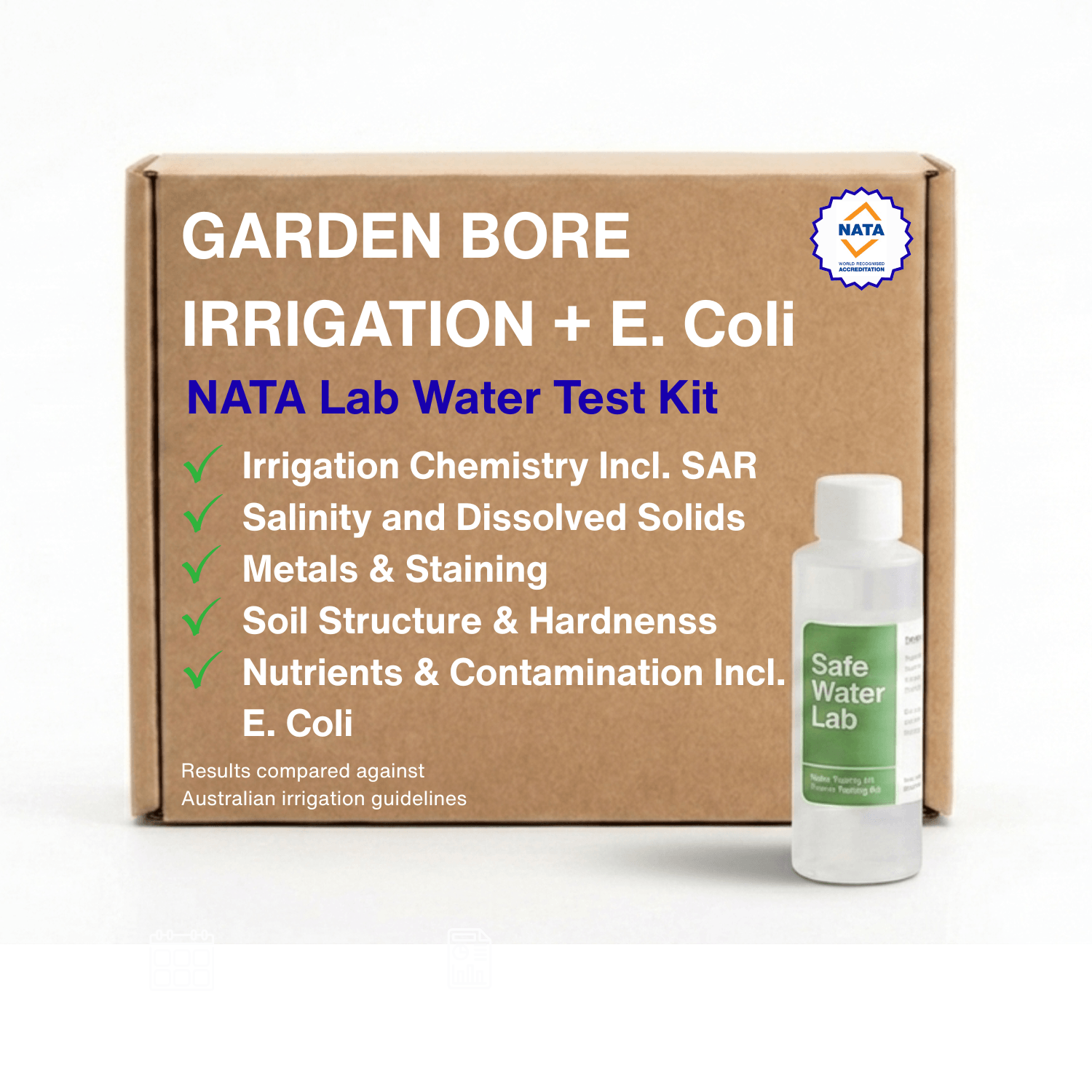 Bore Irrigation Screen + E. Coli