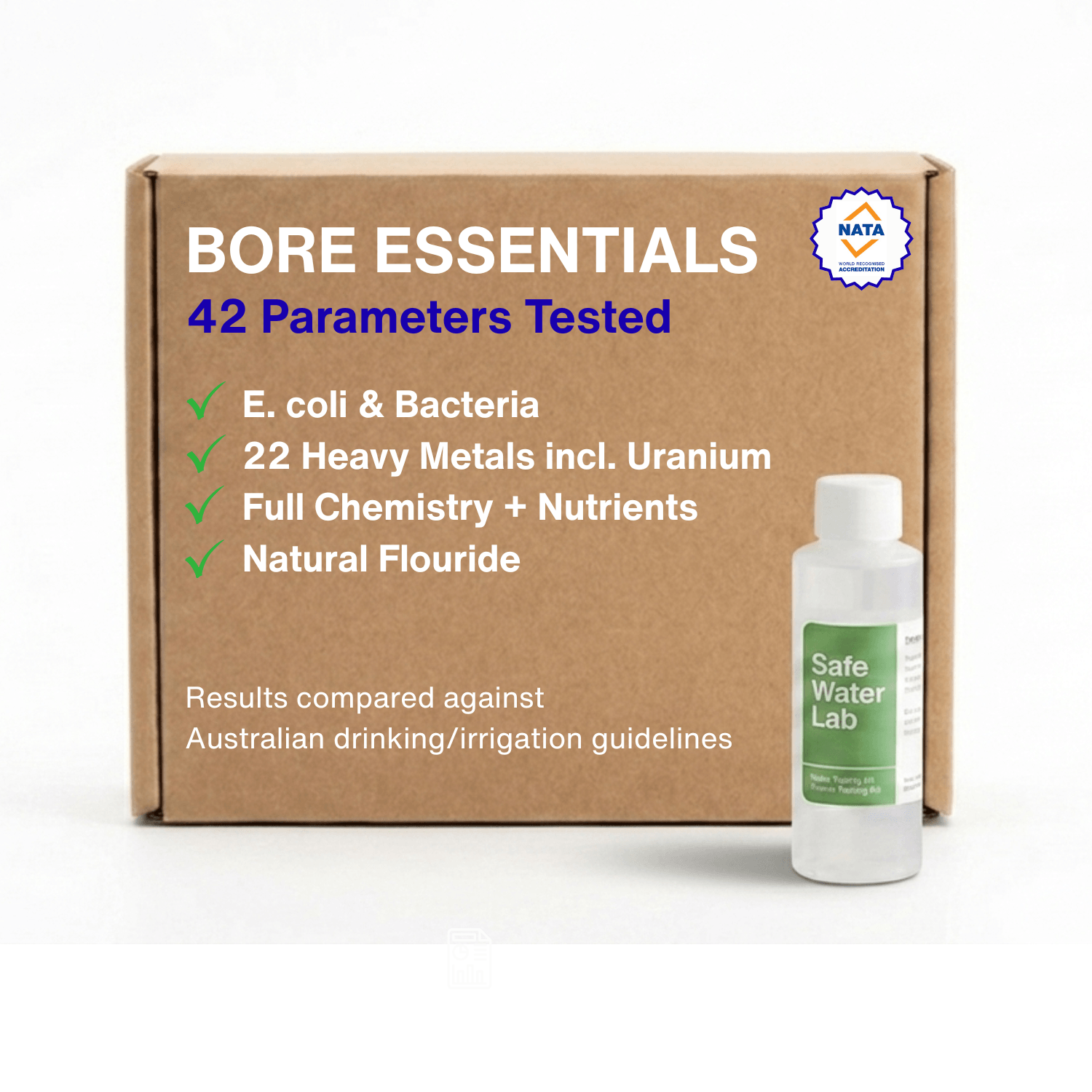 Bore Water Test Kit —  Essentials