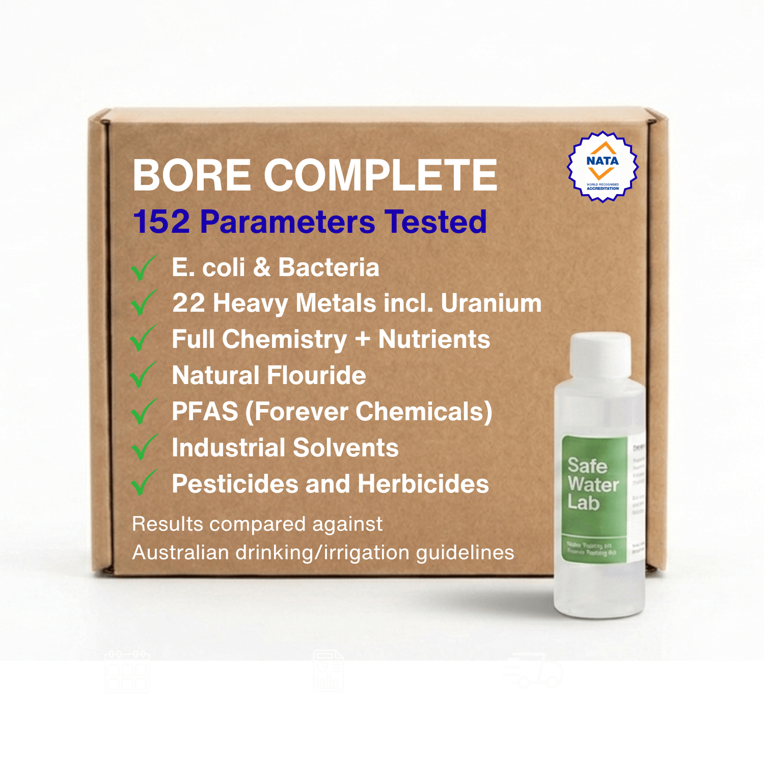 Bore Water Test Kit — Complete
