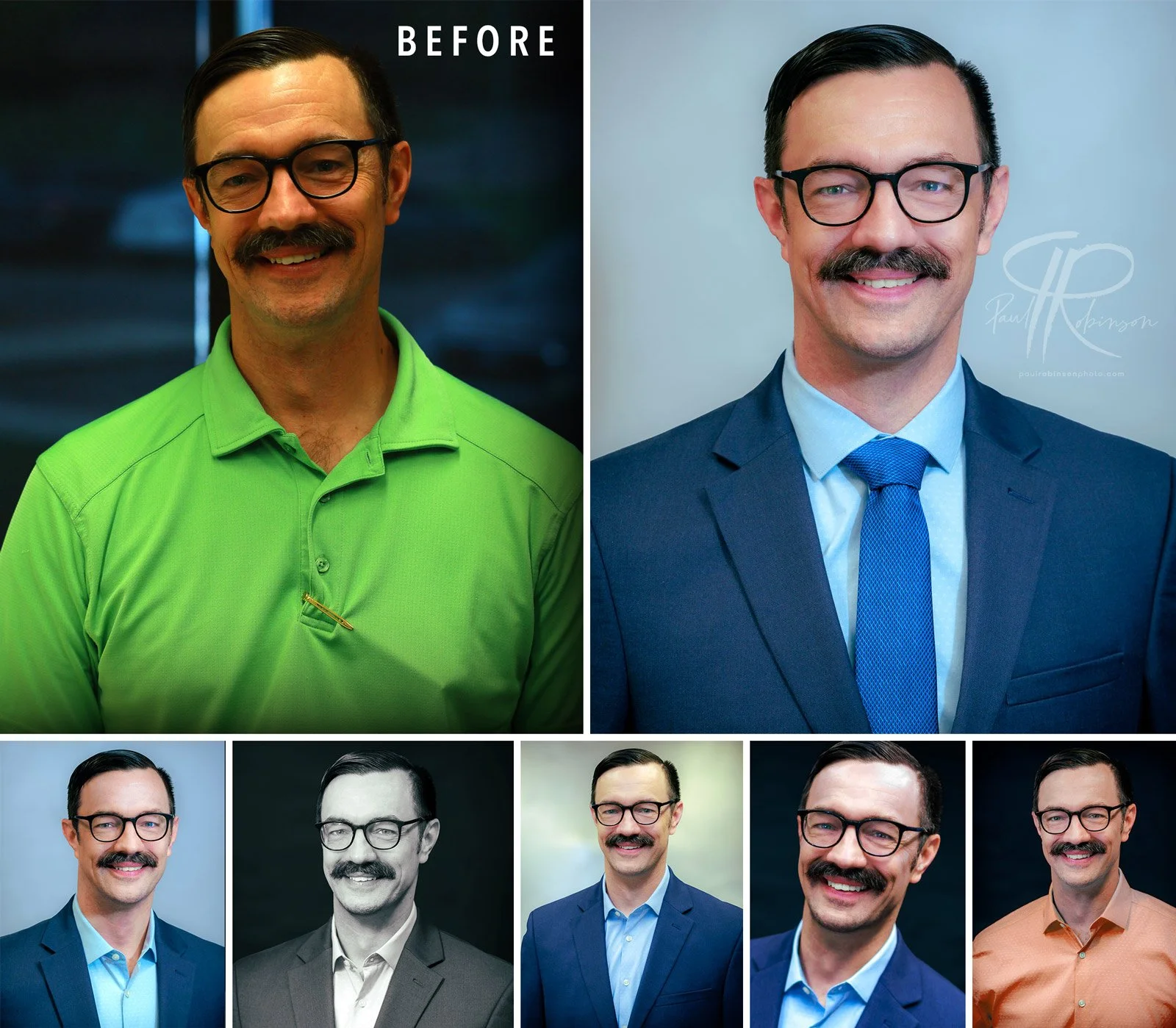 Before / After Headshots