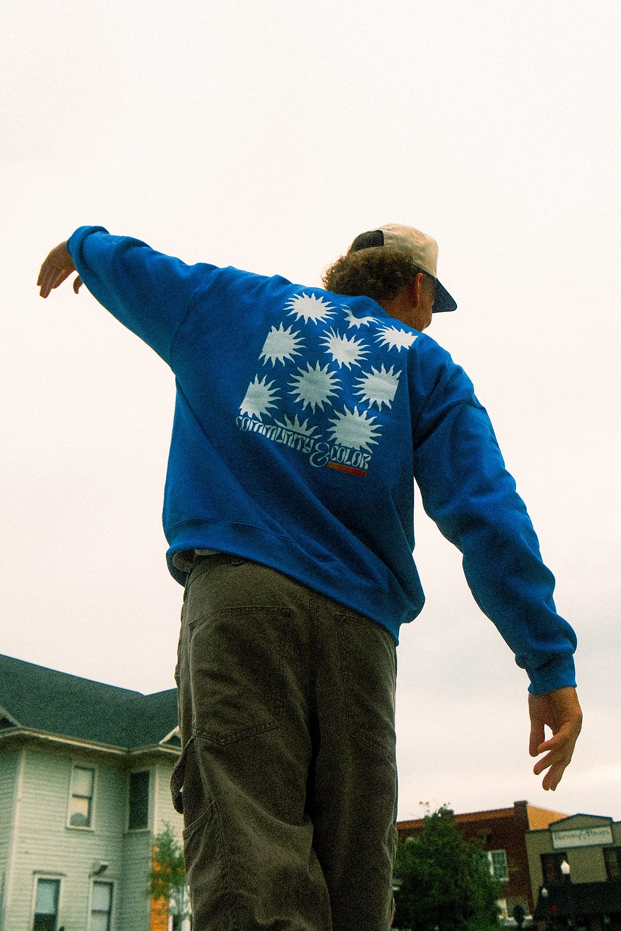 Color Wave Crewneck Sweater
