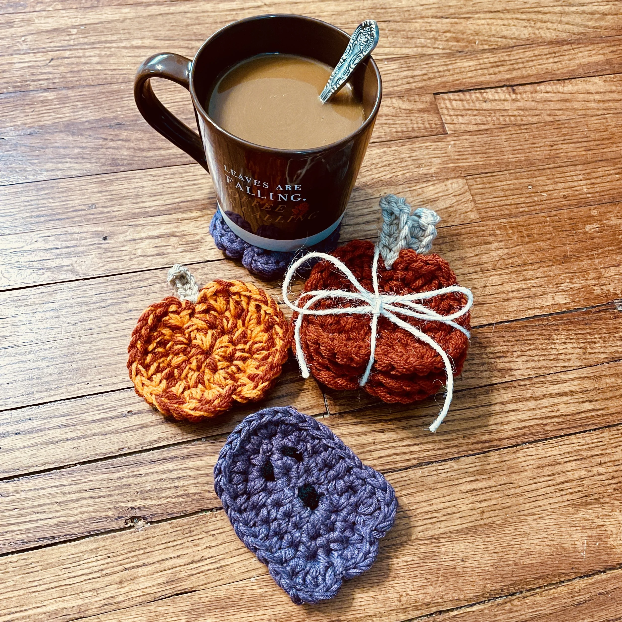 Halloween and Fall coasters