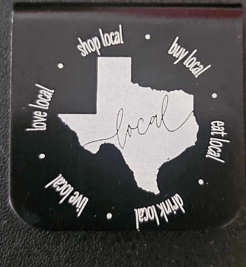 Show off your Texas pride wherever you go! 🤠 Star, local love, and ultimate utility packed into one sleek, laser-engraved hat clip. Perfect for keeping your favorite hat secure on the go while supporting your local community. 📍✨

Grab yours today o