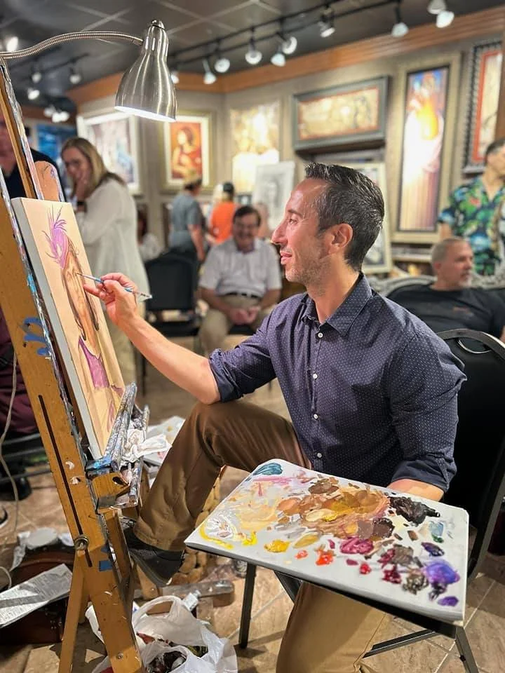 Phillip Anthony at The Paint Off