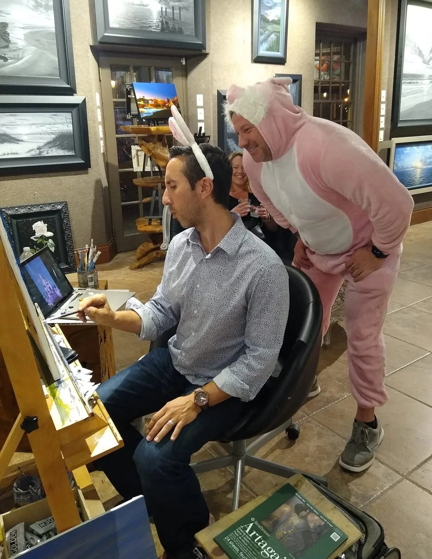 The Easter Bunny taught Phillip Anthony everything he knows!