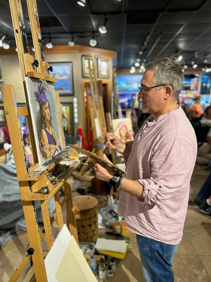 Alexei Butirskiy at The Paint Off