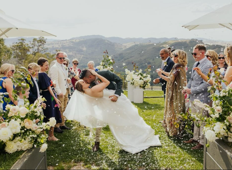 Chris Mox wedding client - Rachel & Jake's ceremony